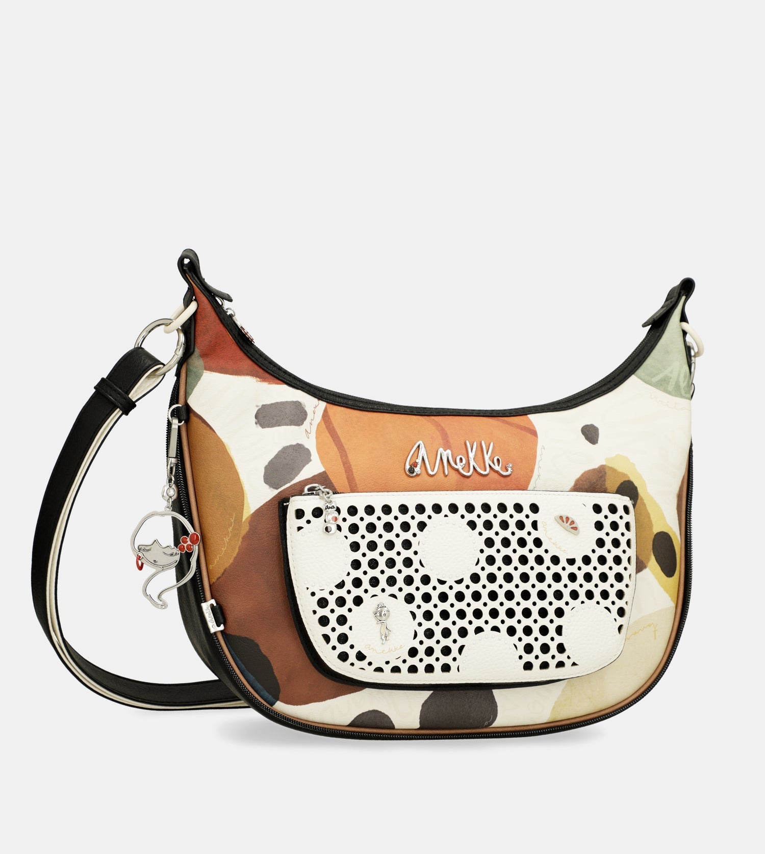 Bolso de hombro Lunares