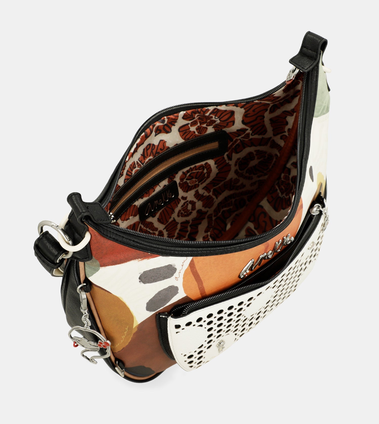 Bolso de hombro Lunares