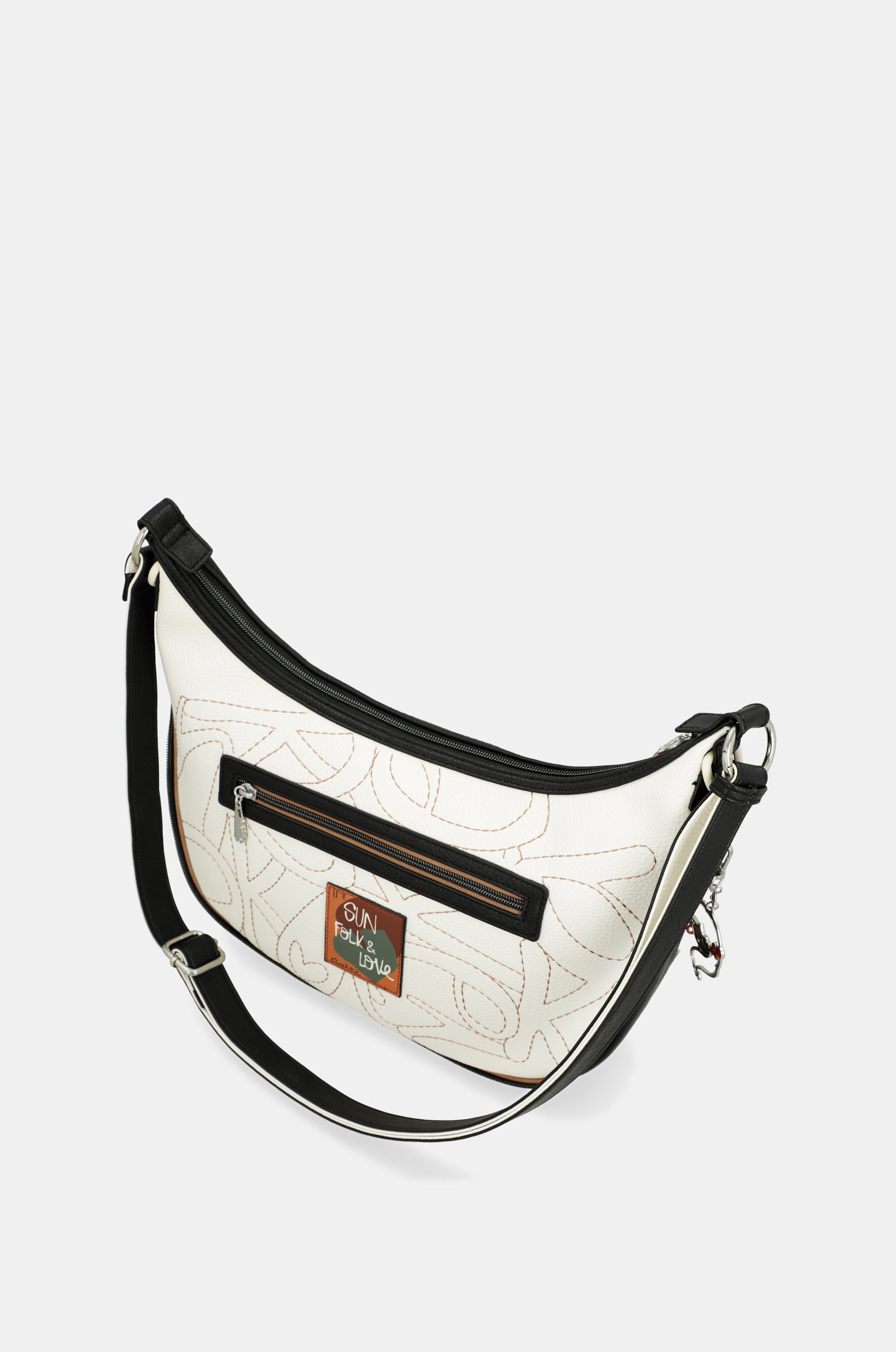 Bolso de hombro Lunares
