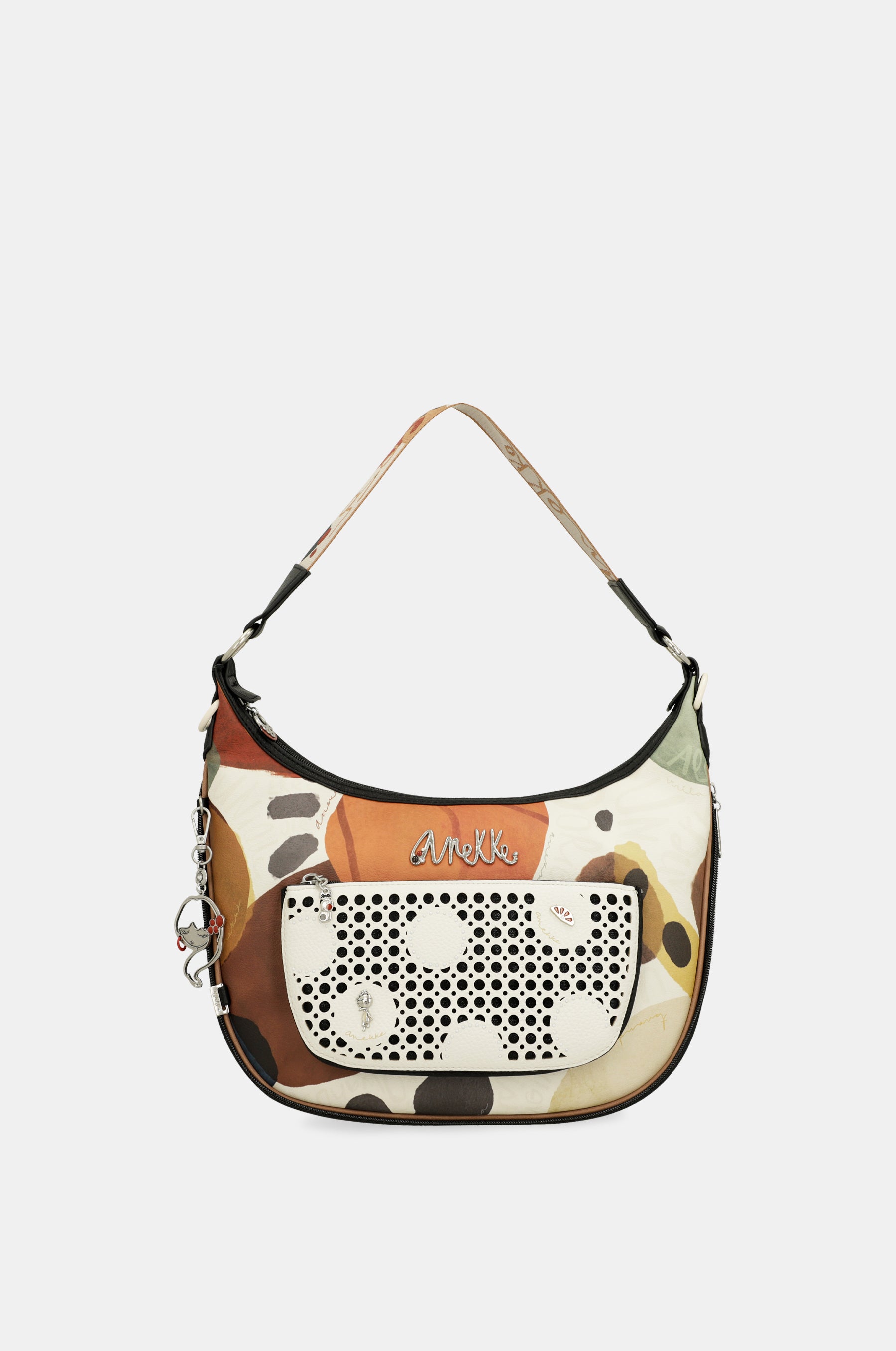 Bolso de hombro Lunares