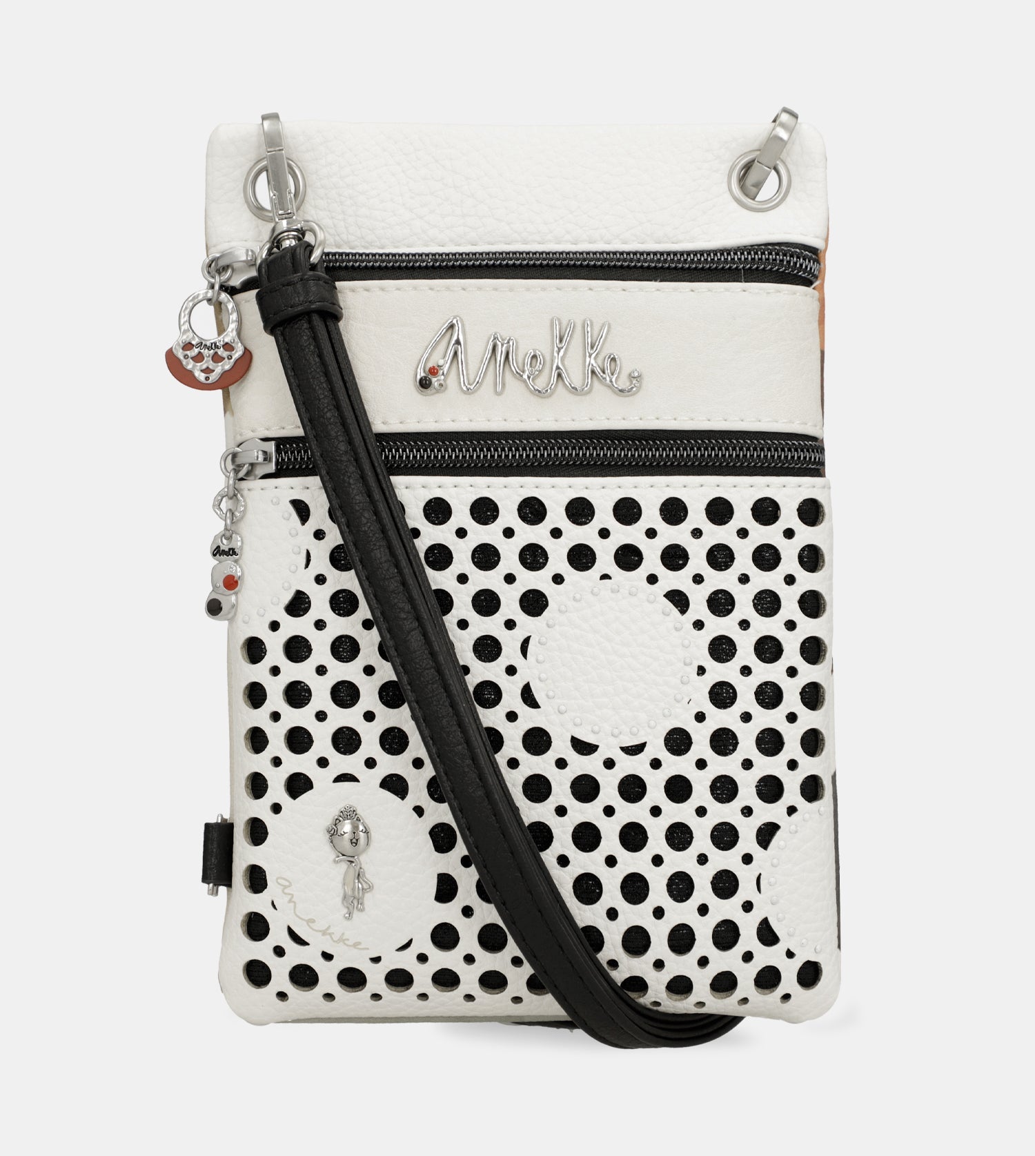 Mini bandolera 2 compartimentos Lunares