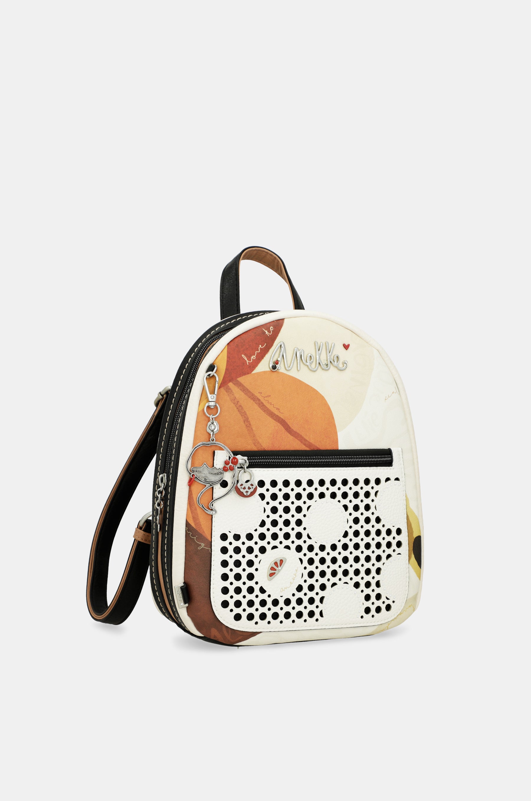 Mochila de paseo mediana Lunares