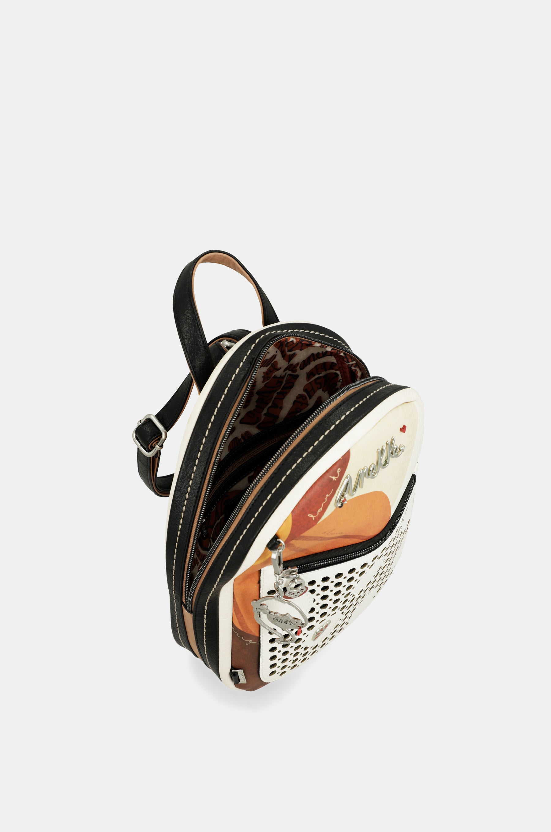 Mochila de paseo mediana Lunares