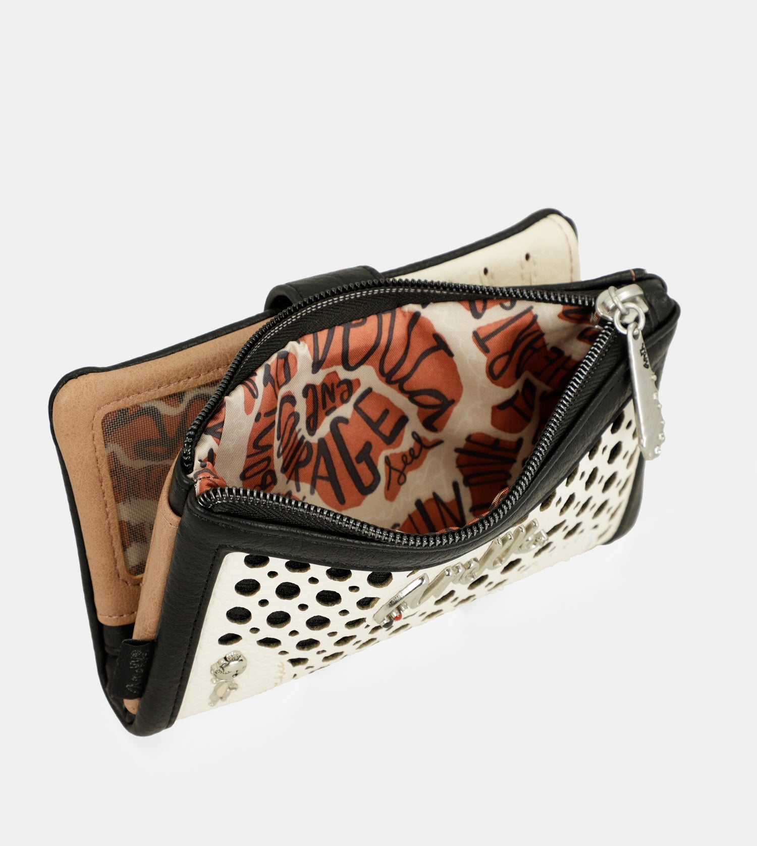 Billetero RFID Lunares