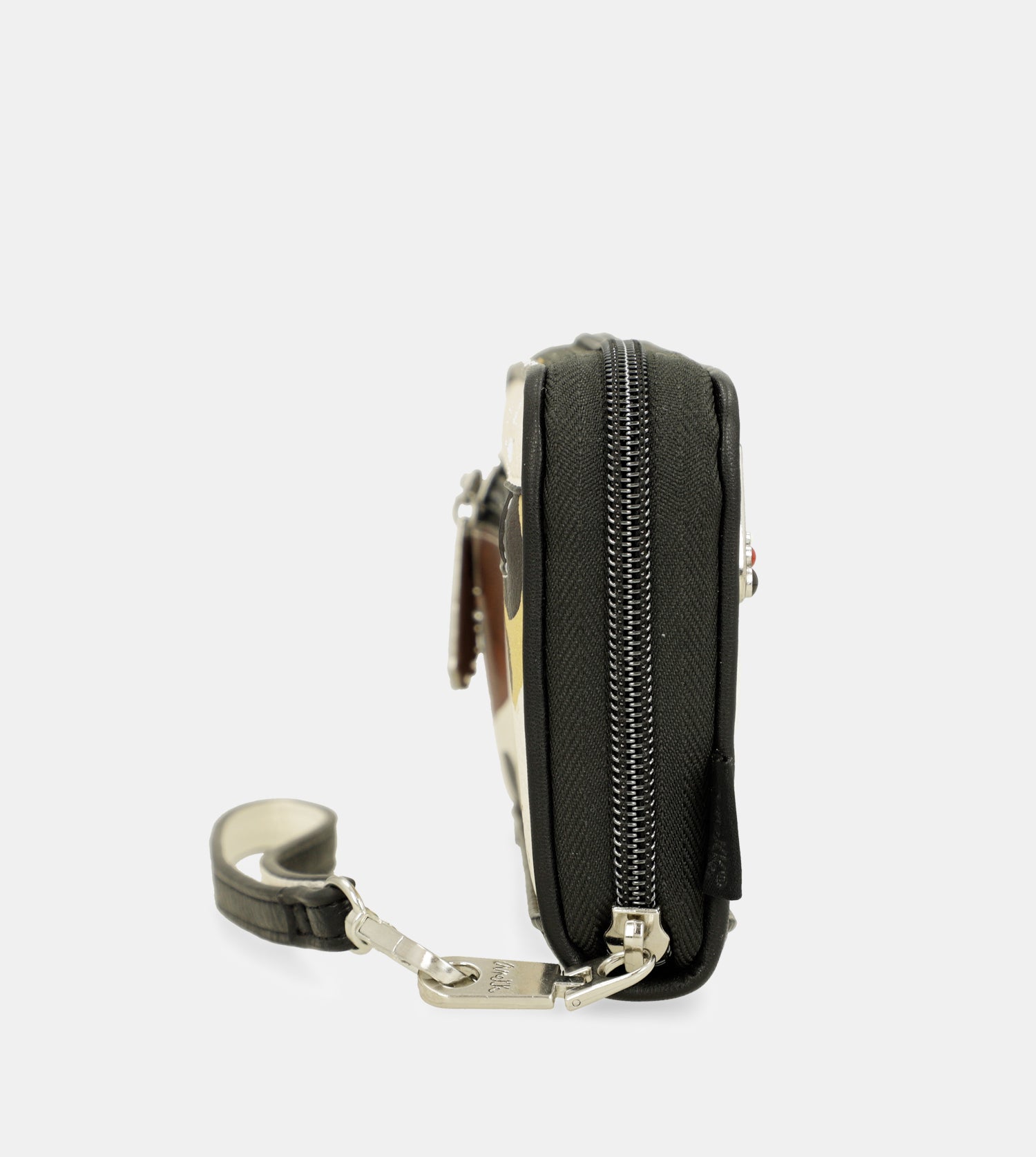 Billetero grande estampado RFID Lunares