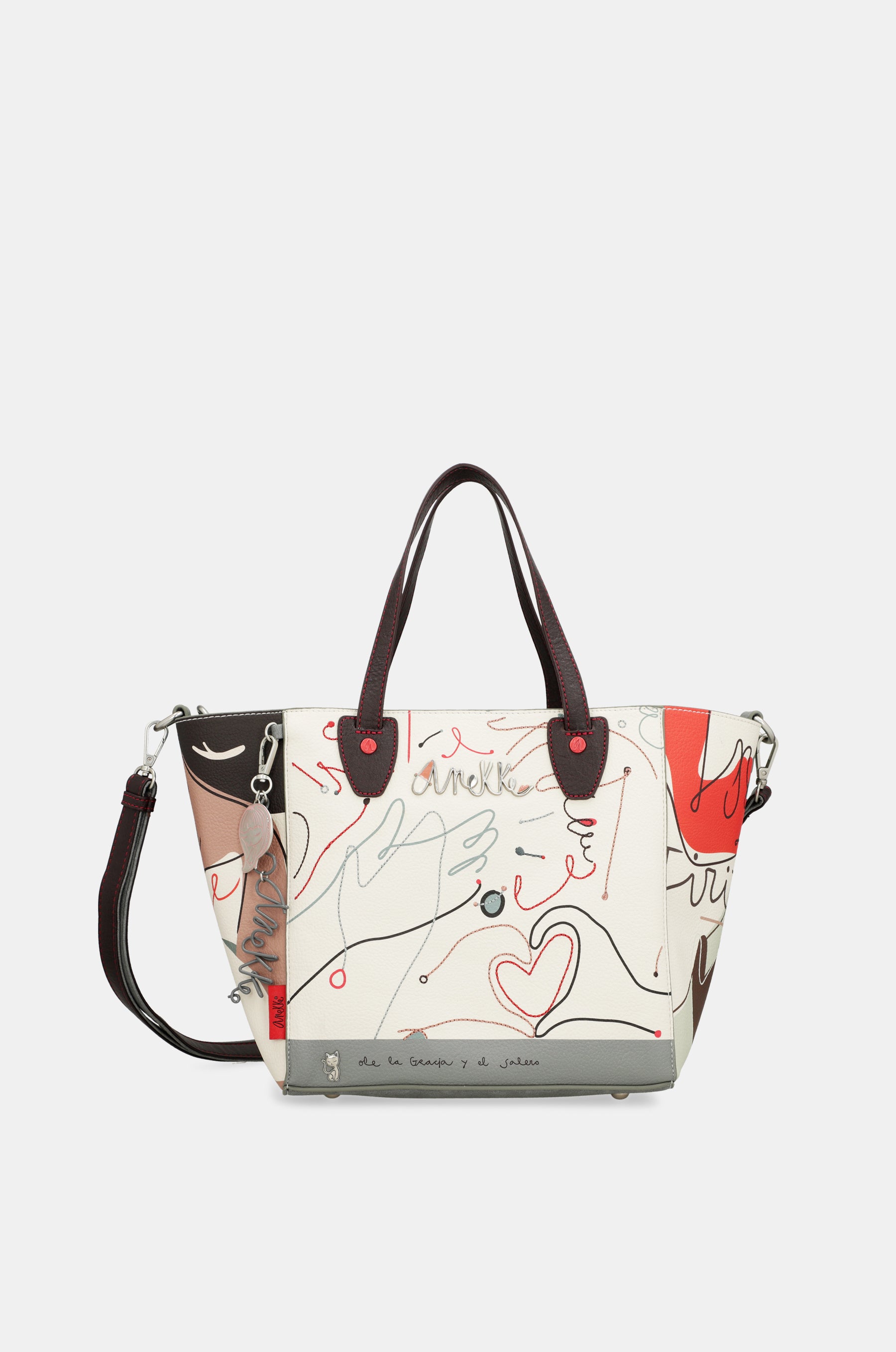Bolso shopper negro Ole