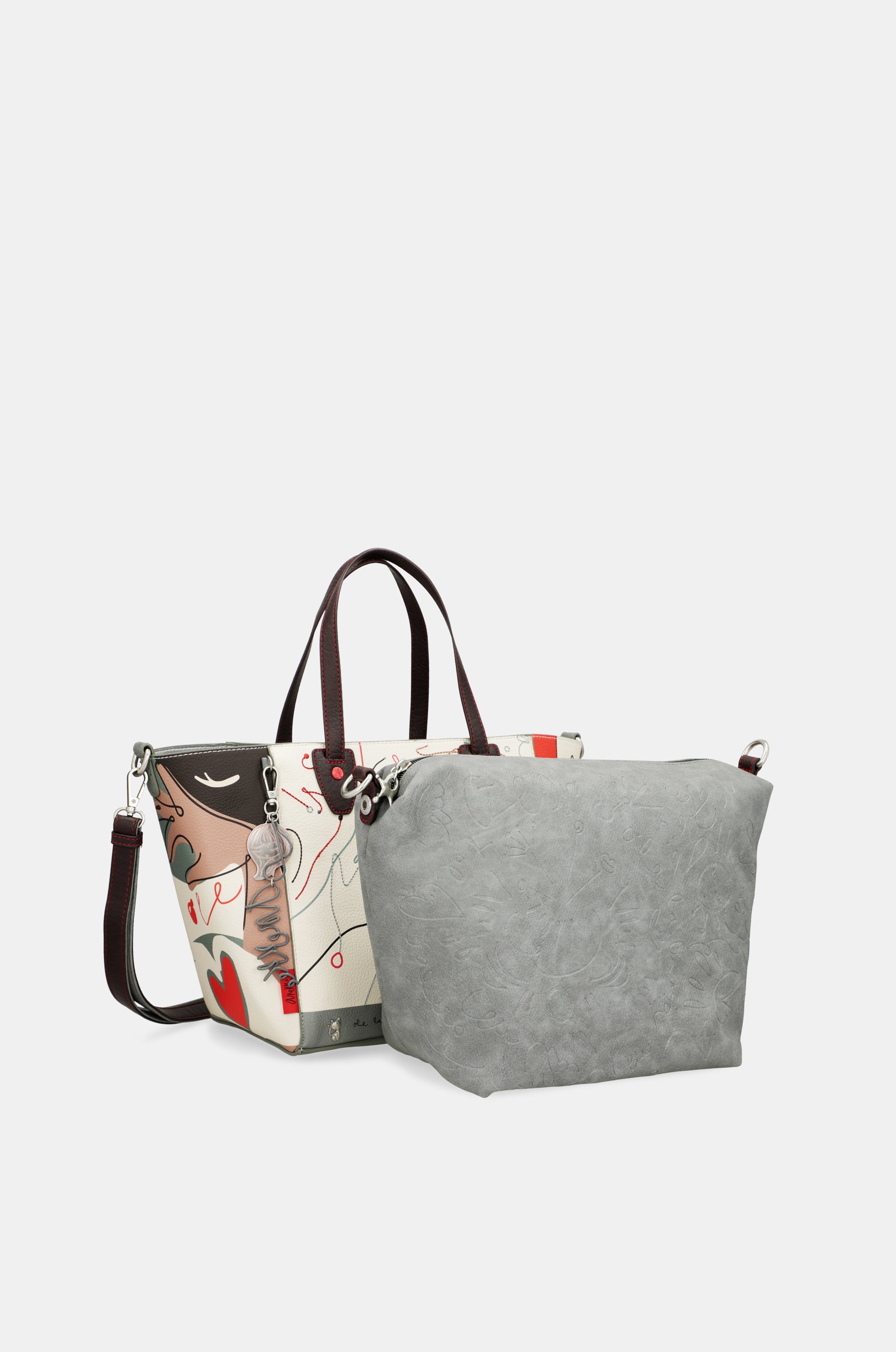 Bolso shopper negro Ole