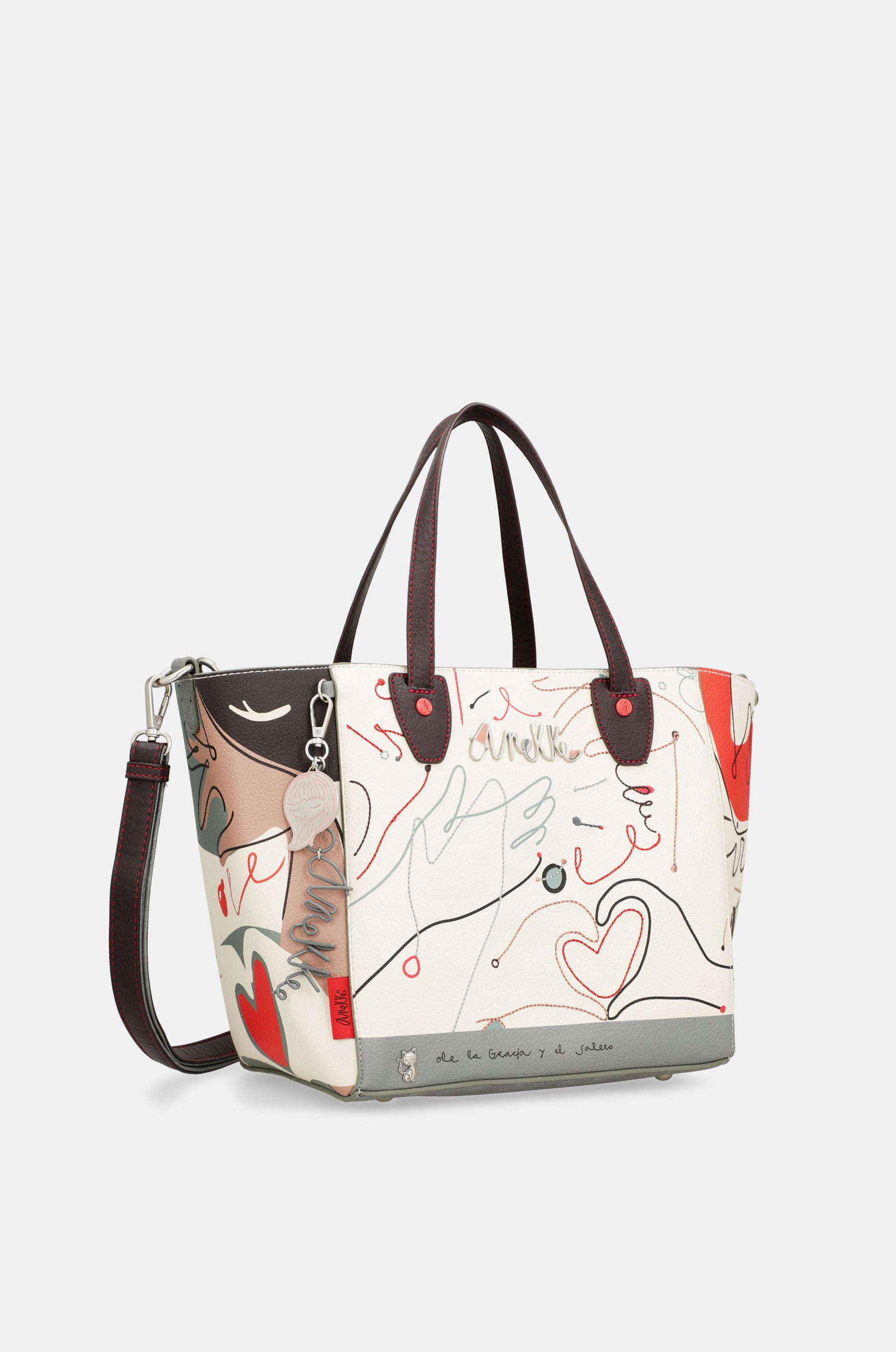 Bolso shopper negro Ole