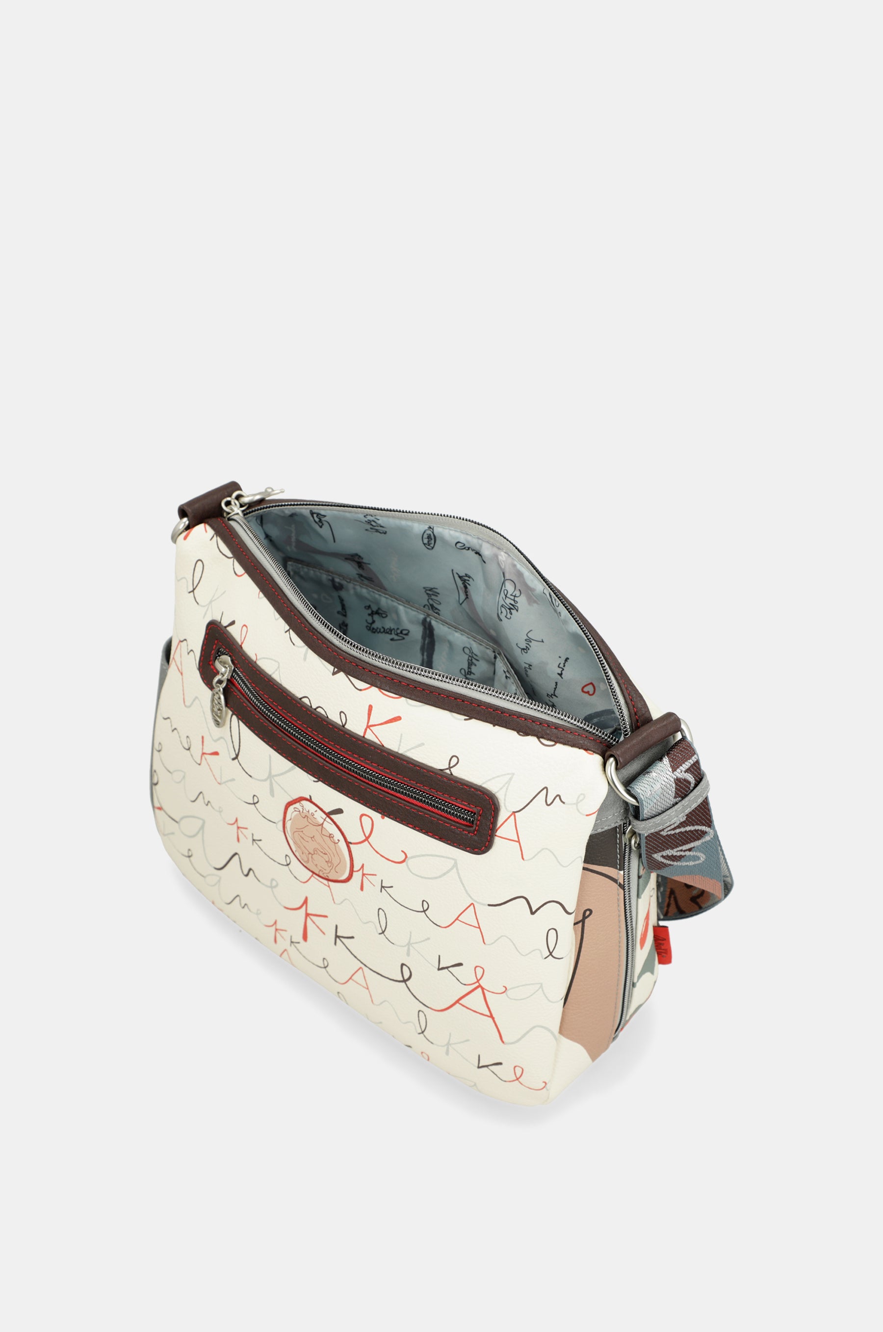 Bandolera con cremallera Ole