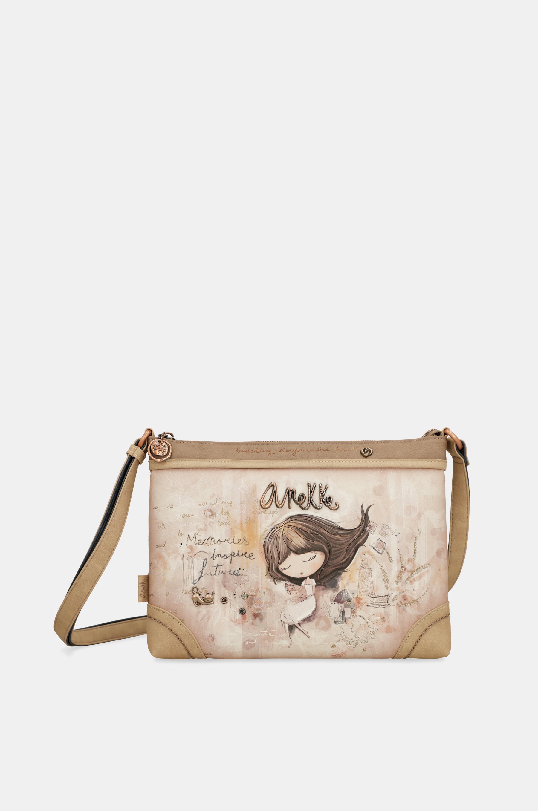 Bandolera estampada grande Memories