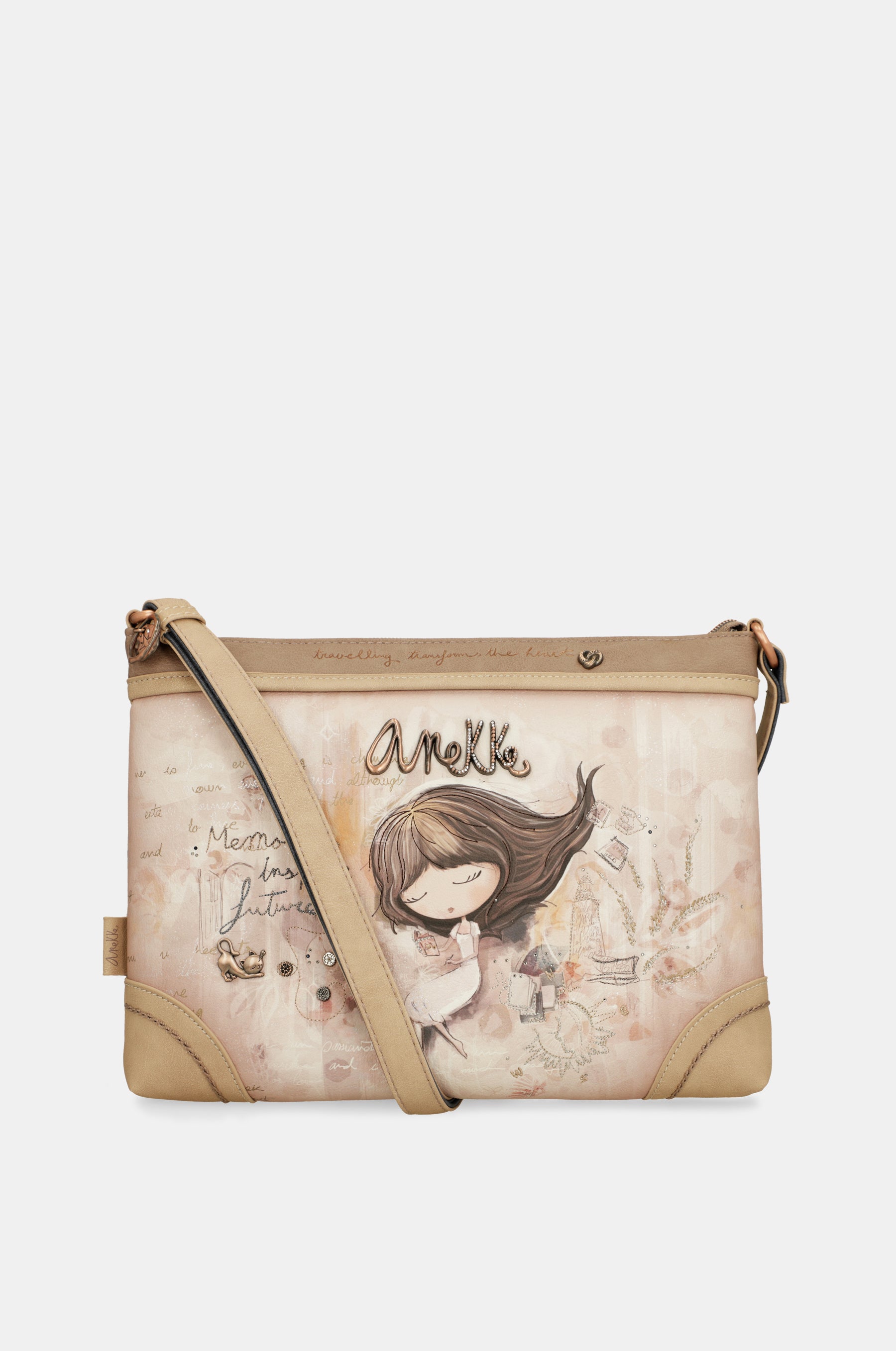 Bandolera estampada grande Memories