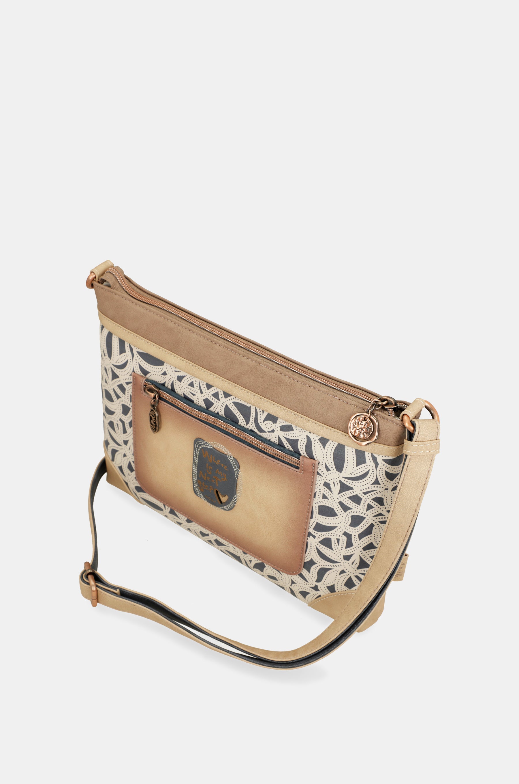Bandolera estampada grande Memories