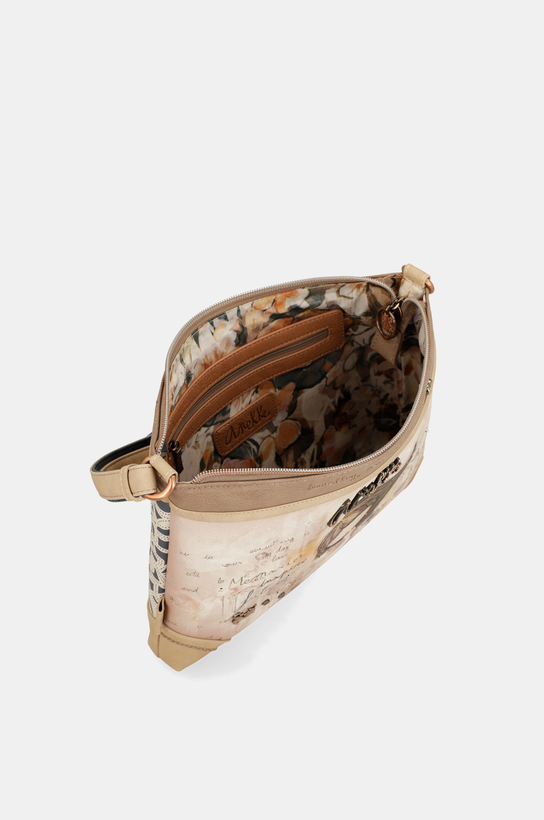 Bandolera estampada grande Memories