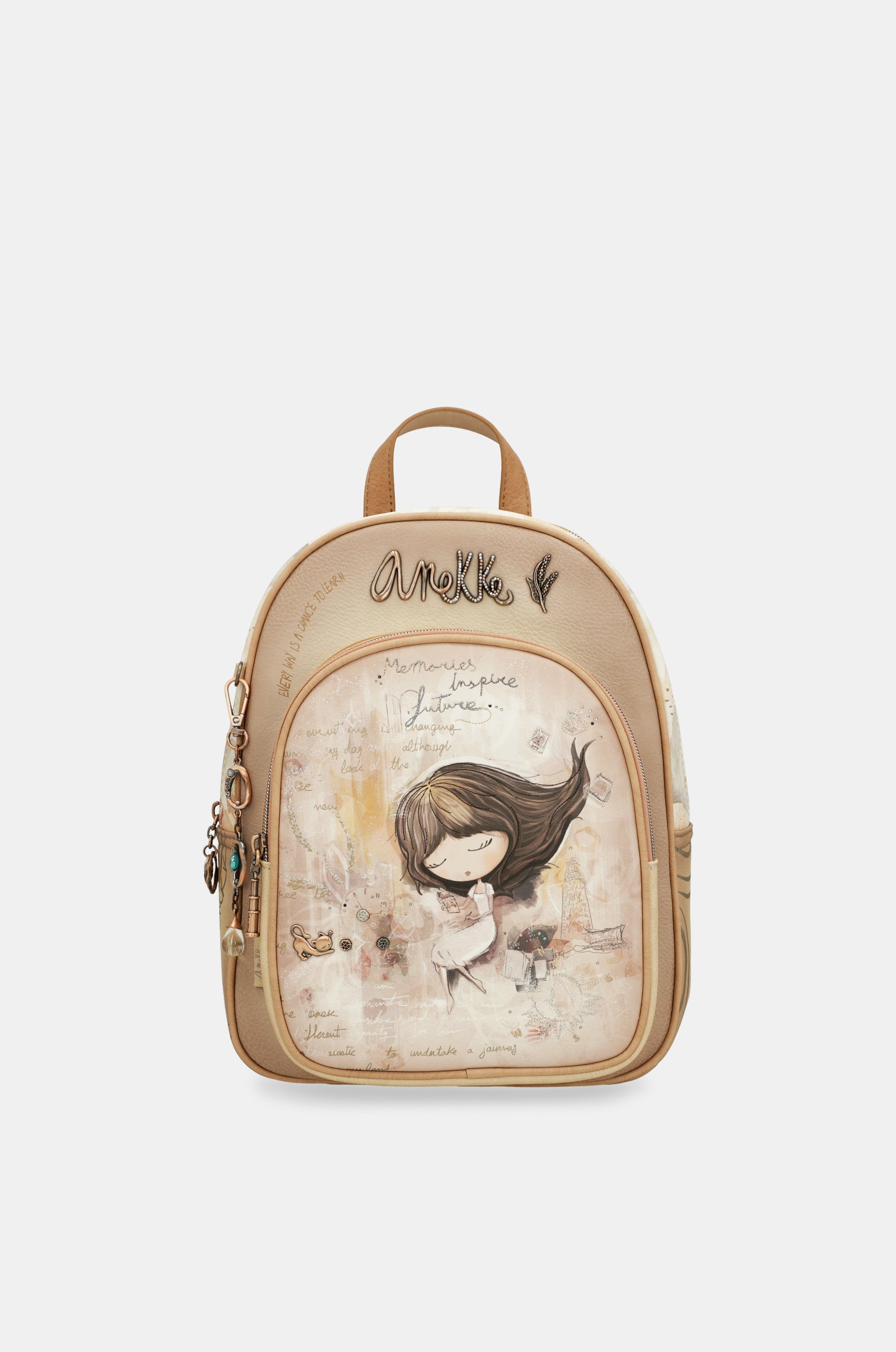 Mochila con bolsillo frontal Memories