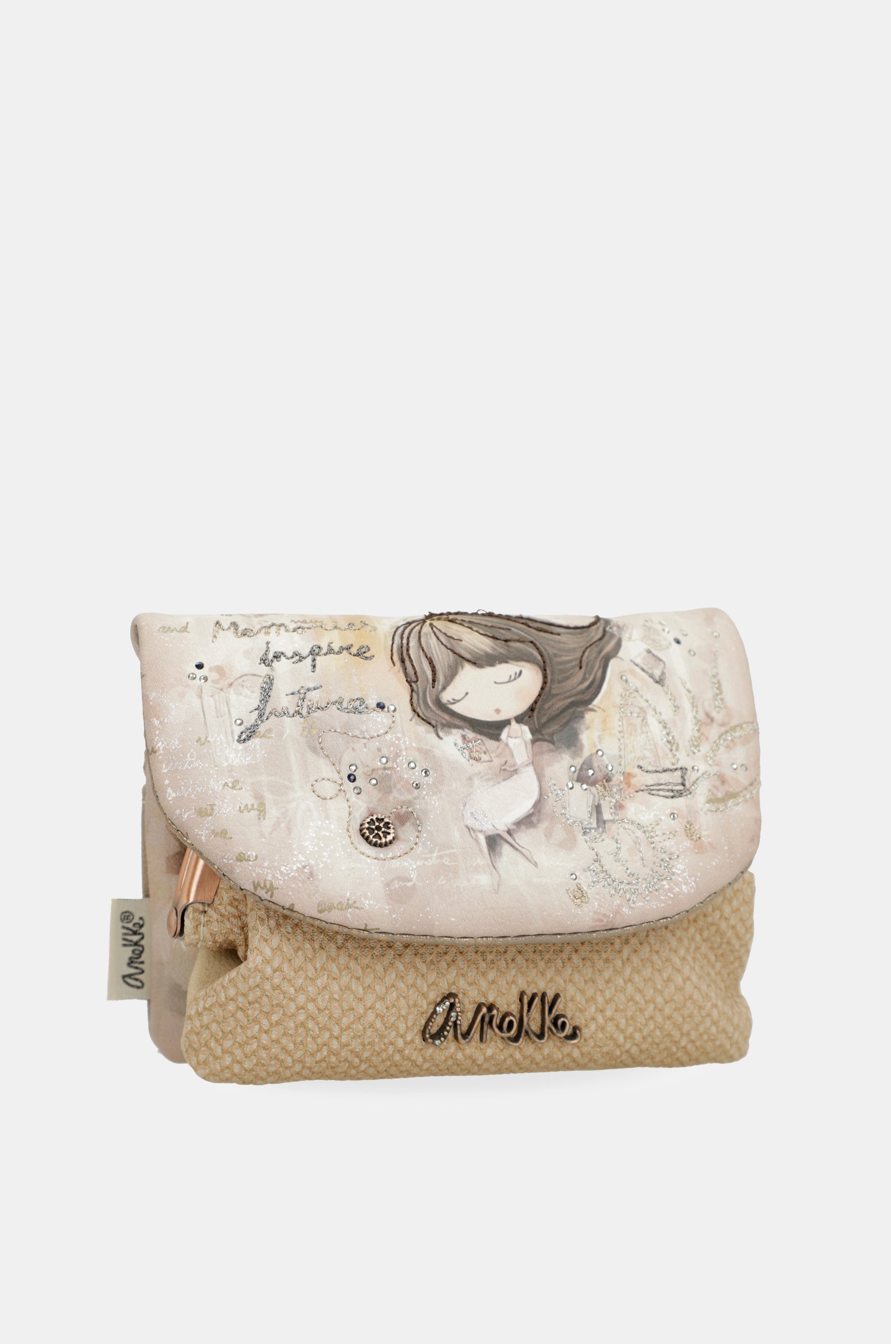 Monedero con solapa Memories