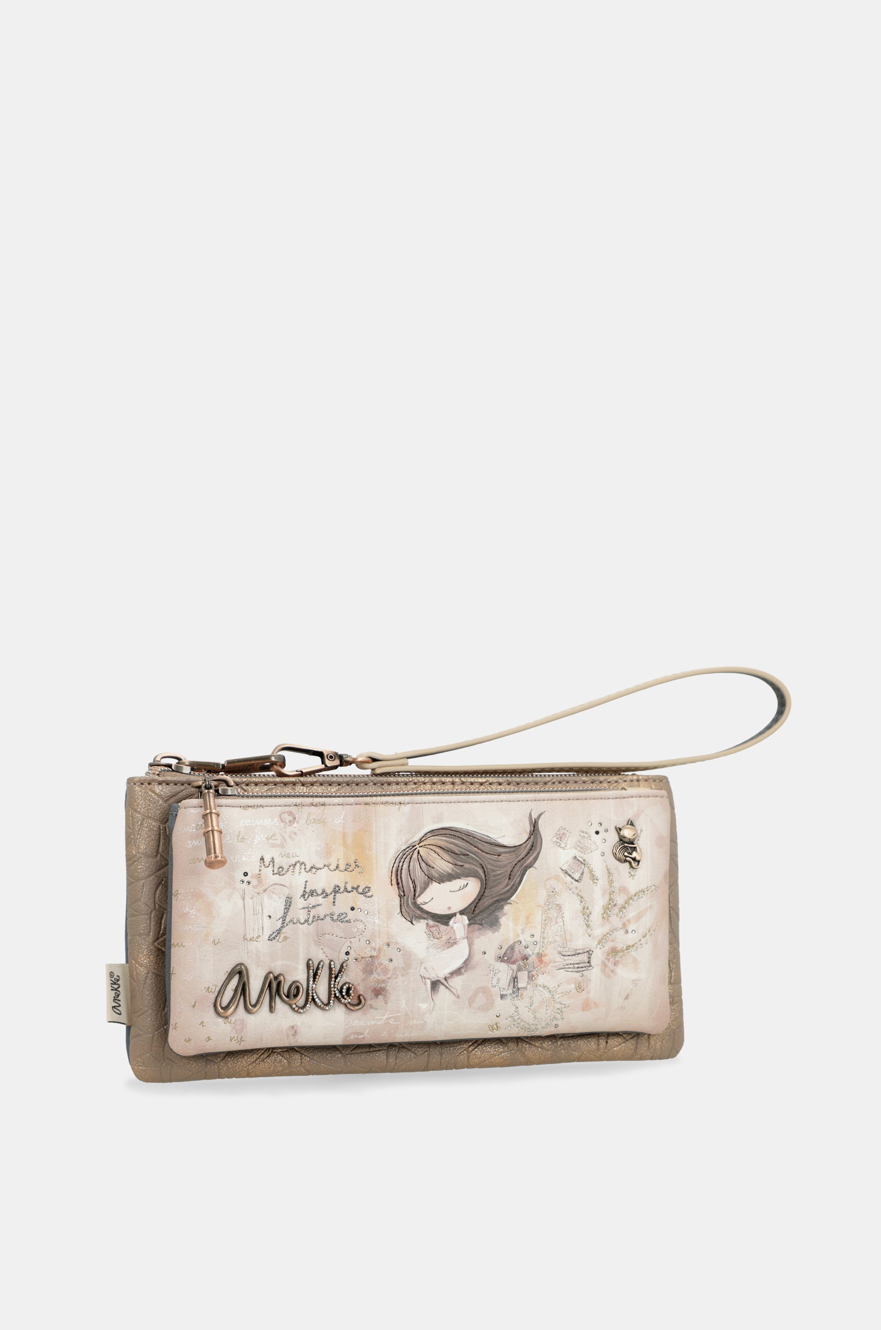 Billetero y bolso de mano Memories