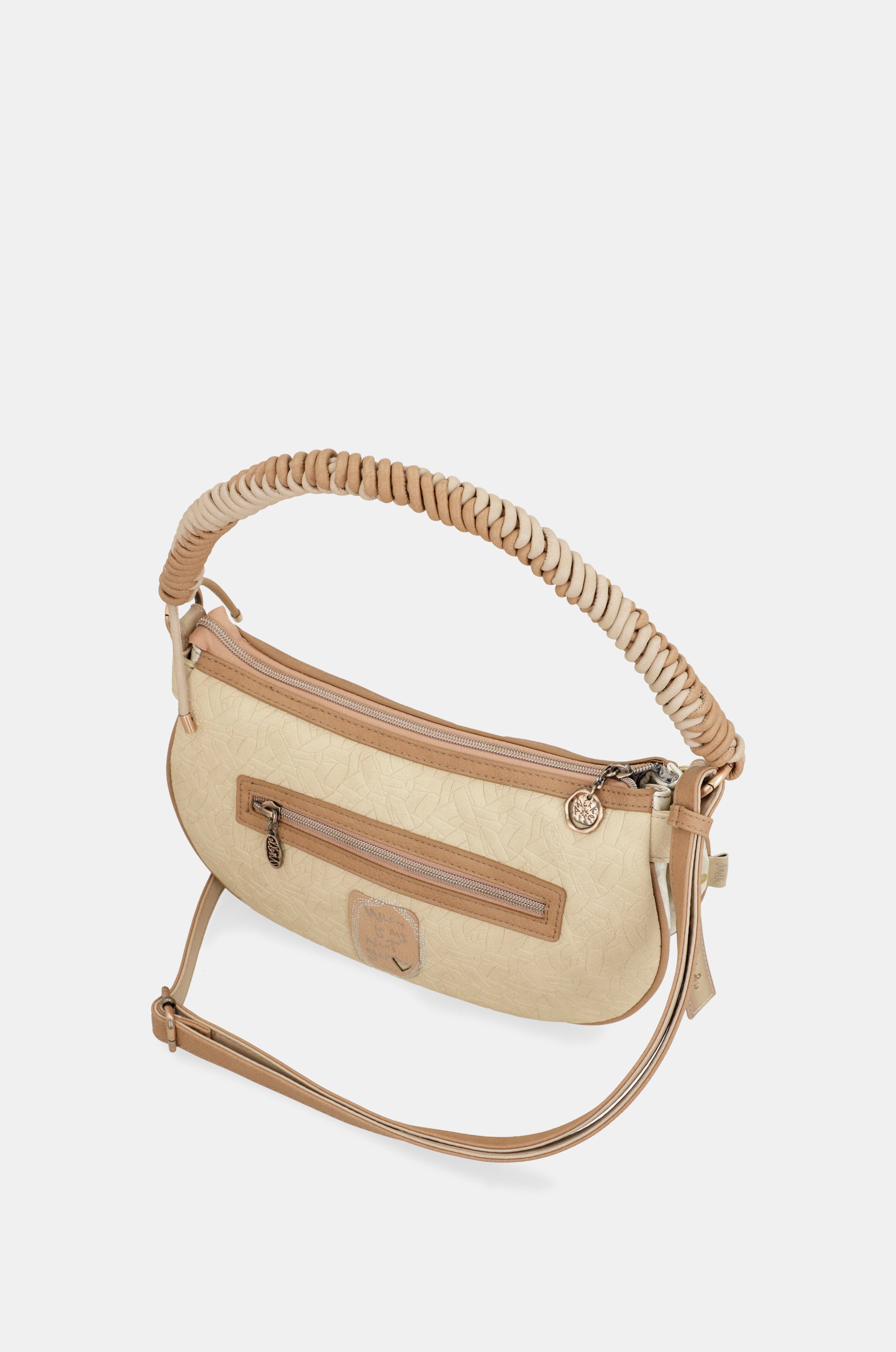 Bolso de hombro ovalado Whispers