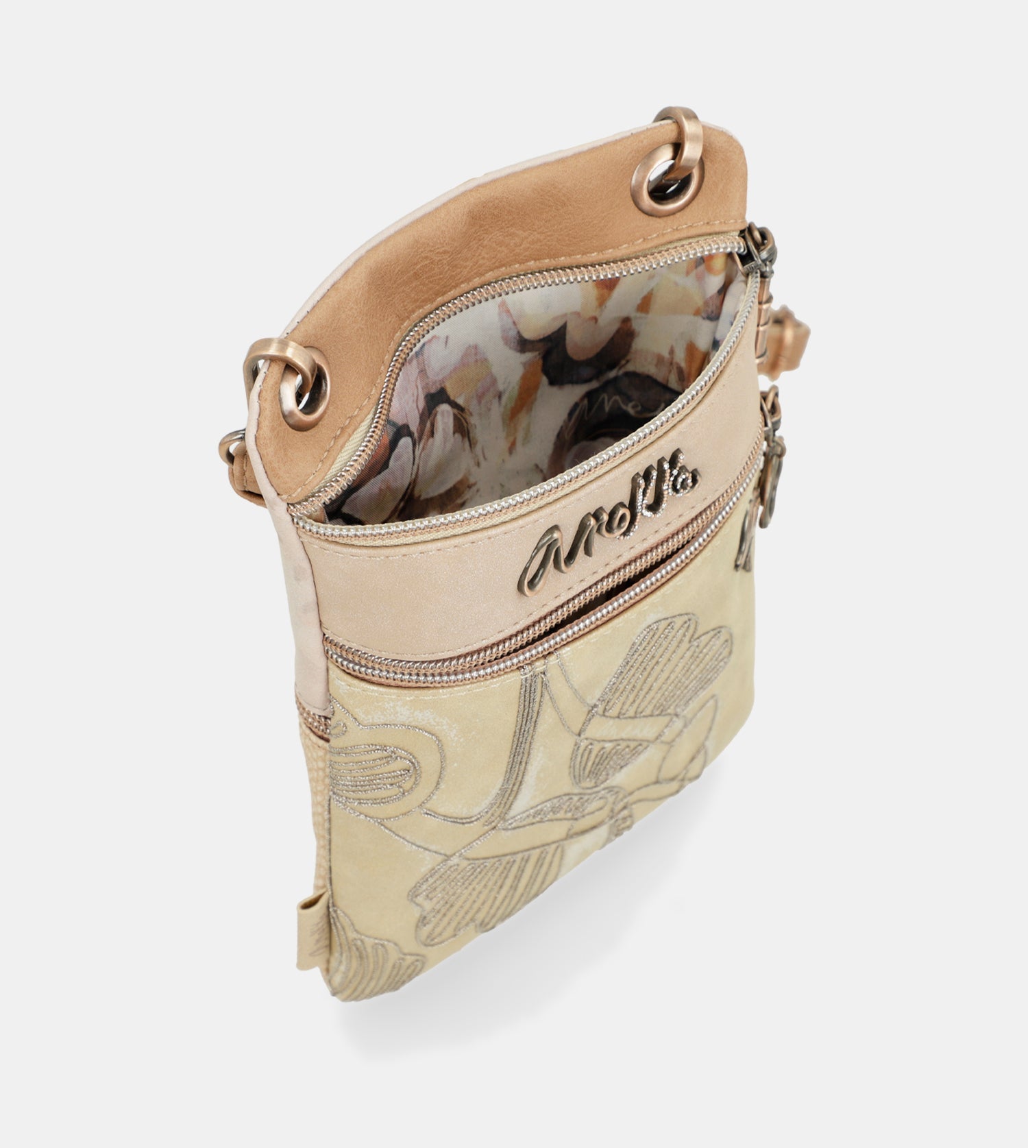 Mini bandolera 2 compartimentos Whispers