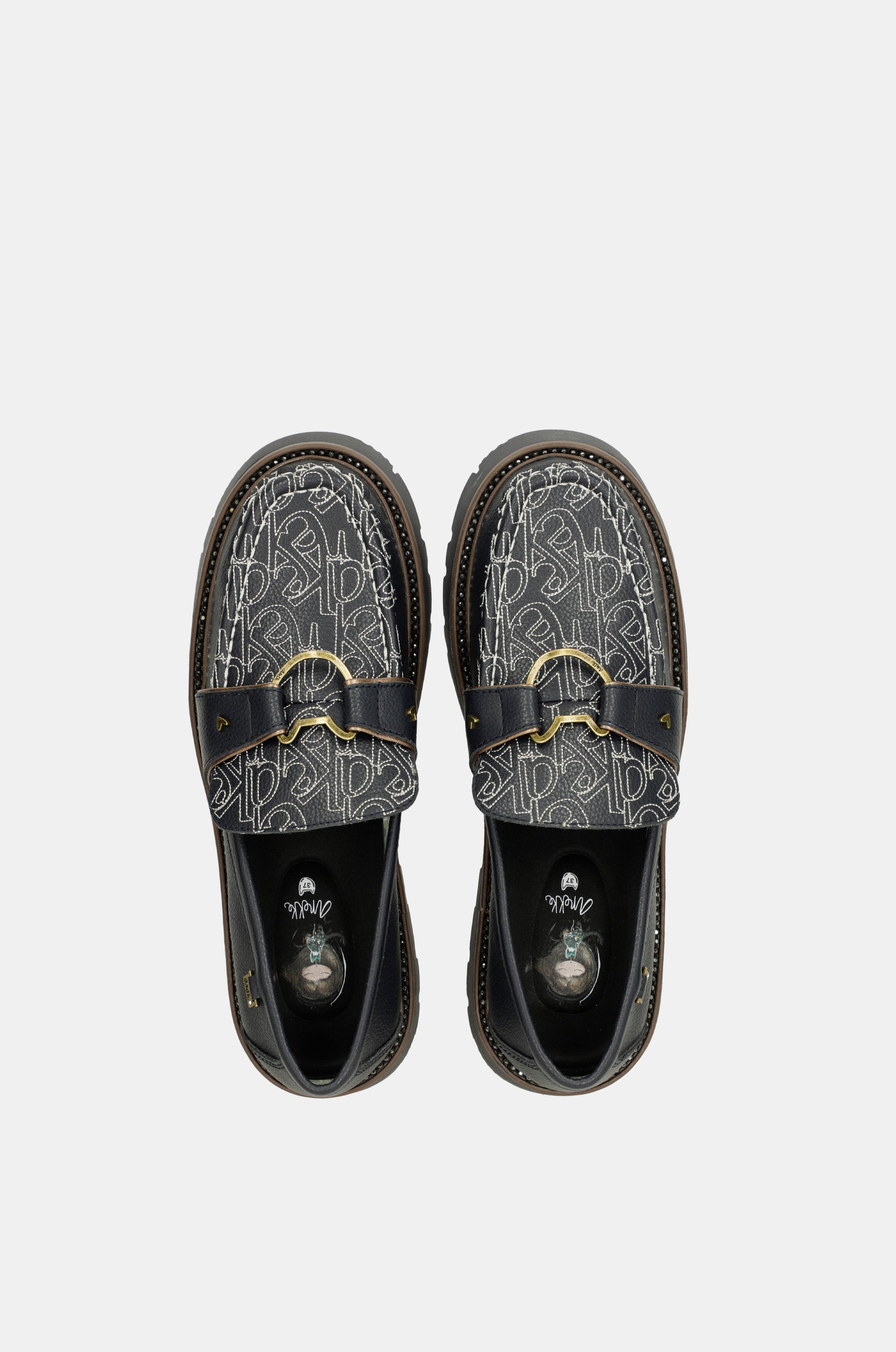 Mocasines Towanda azul marino