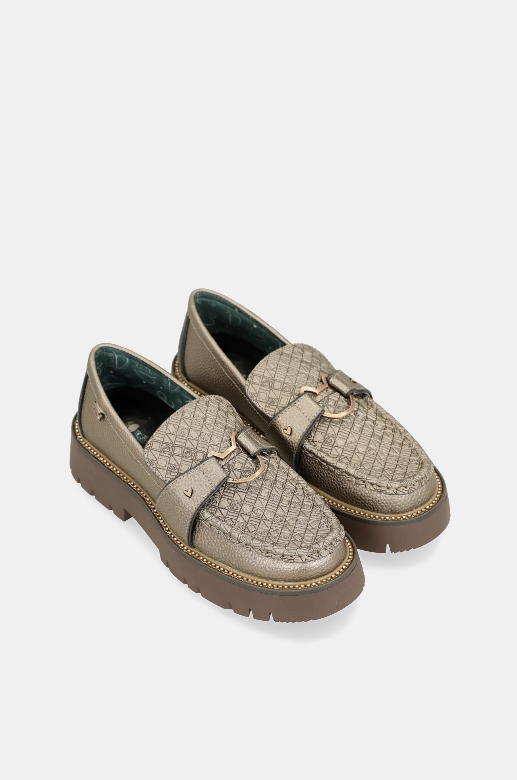 Mocasines Towanda dorados