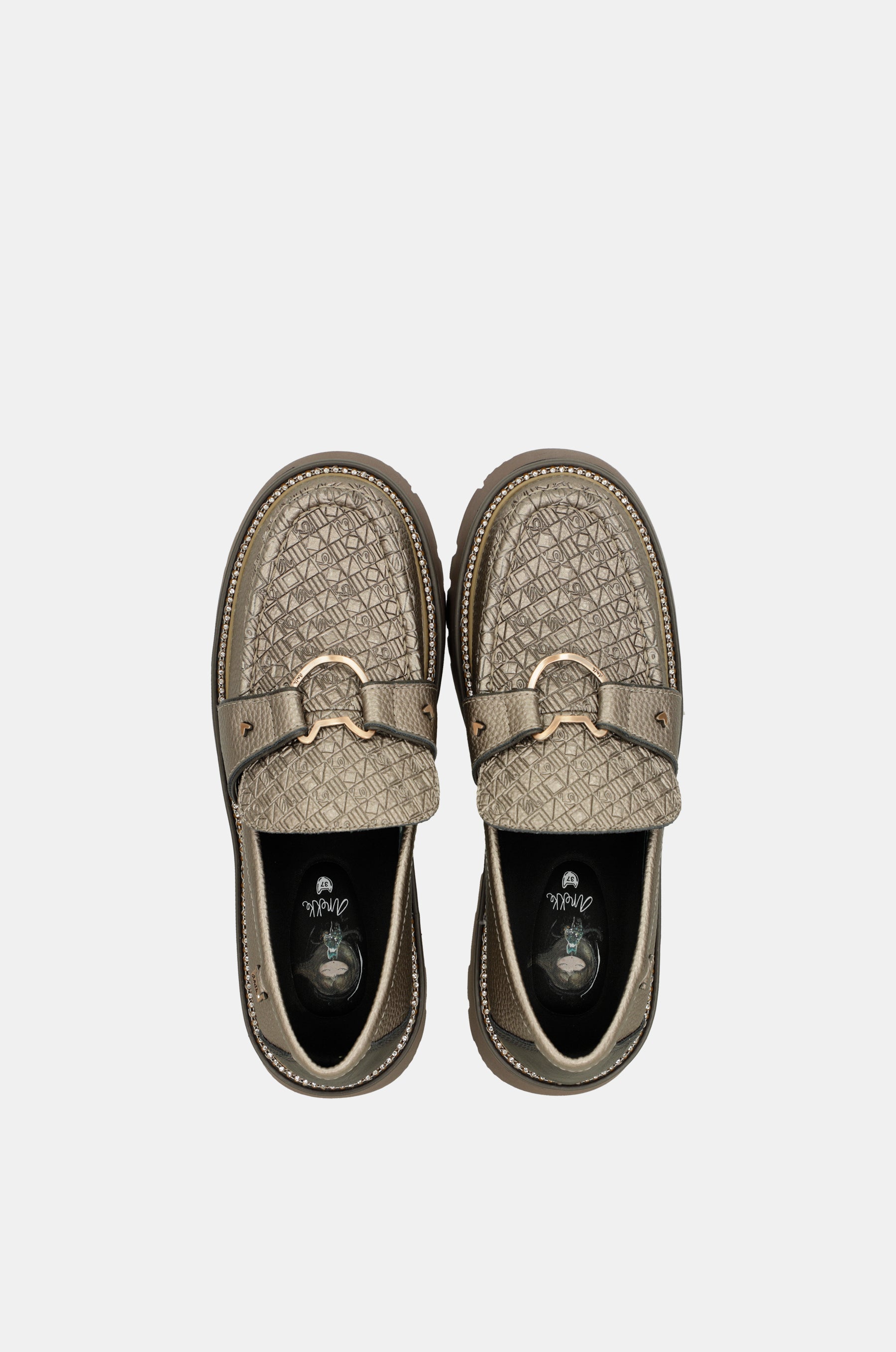 Mocasines Towanda dorados