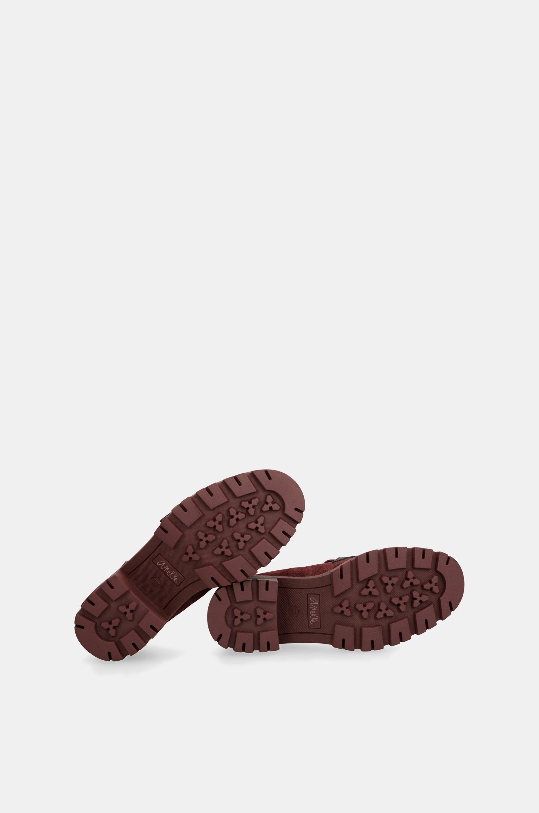 Mocasines burdeos