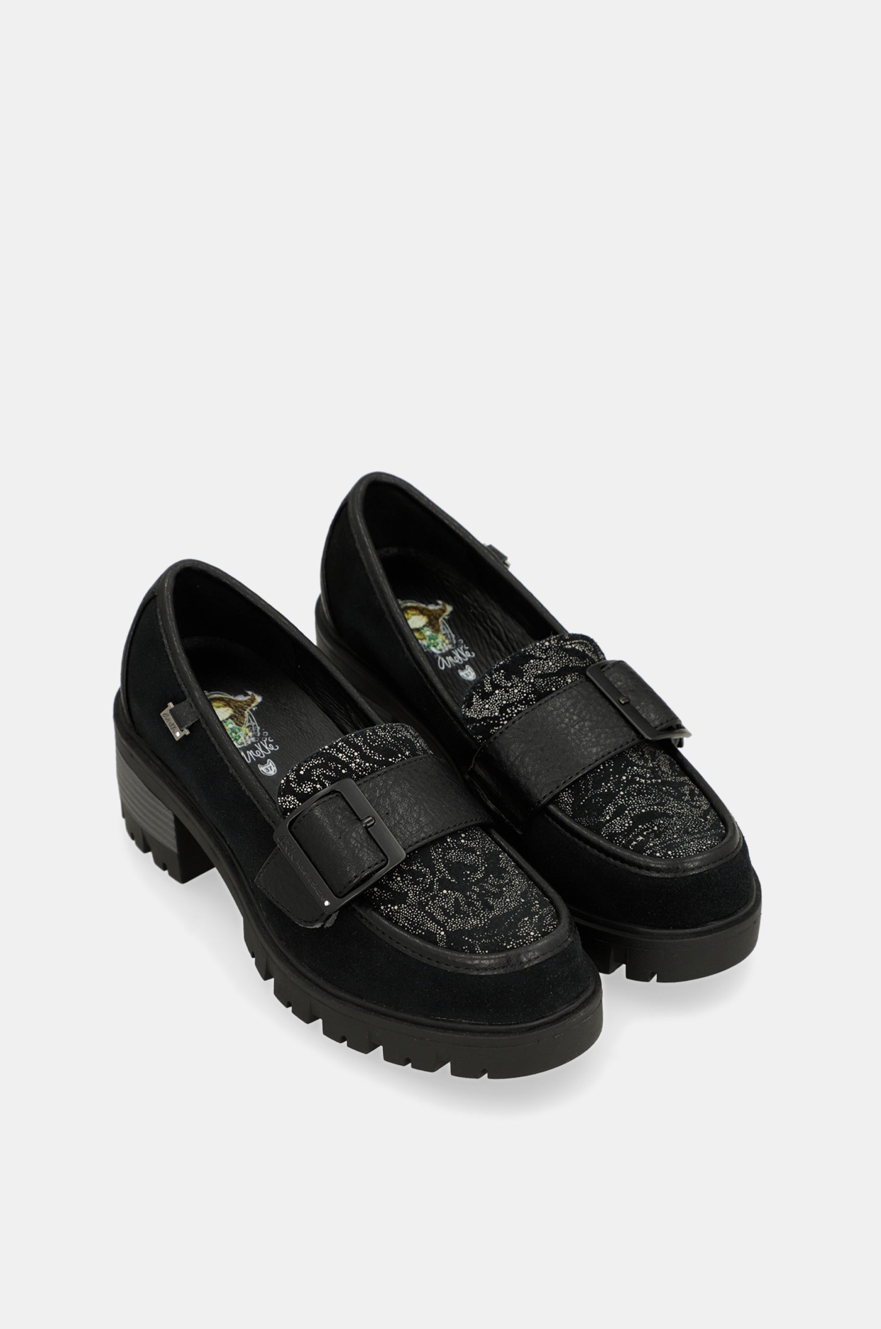 Mocasines negros
