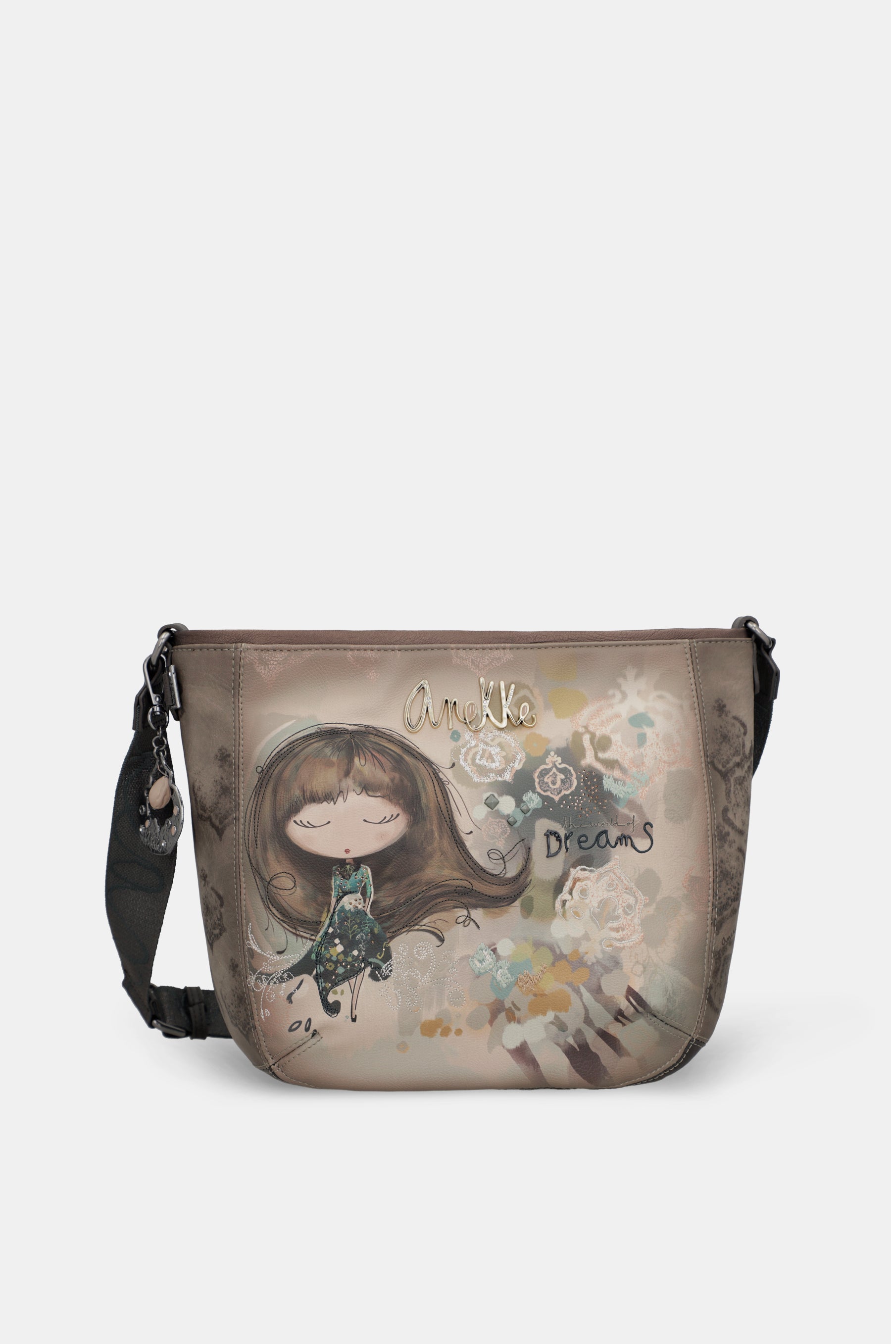 Bandolera mediana ovalada Real