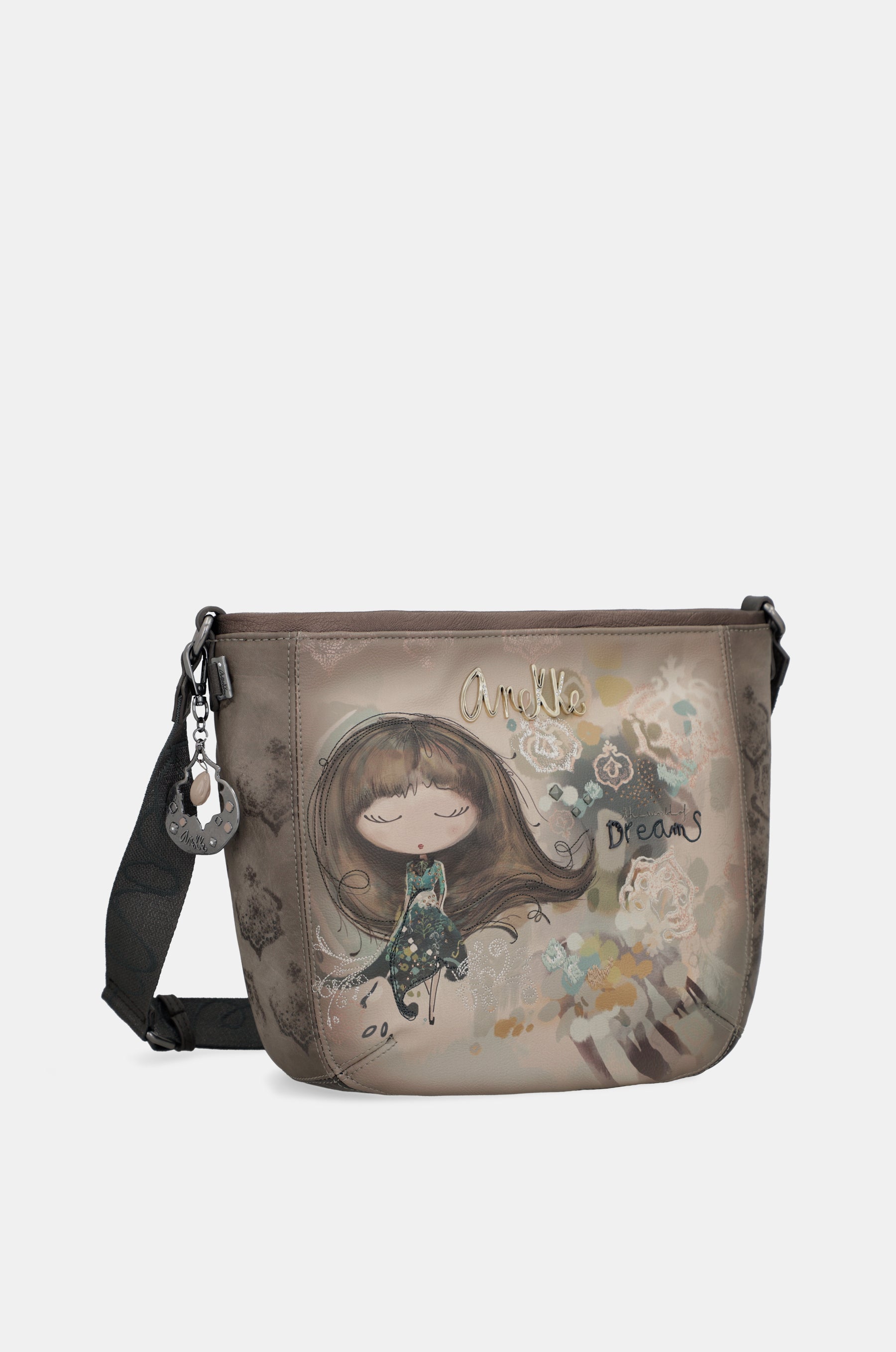 Bandolera mediana ovalada Real