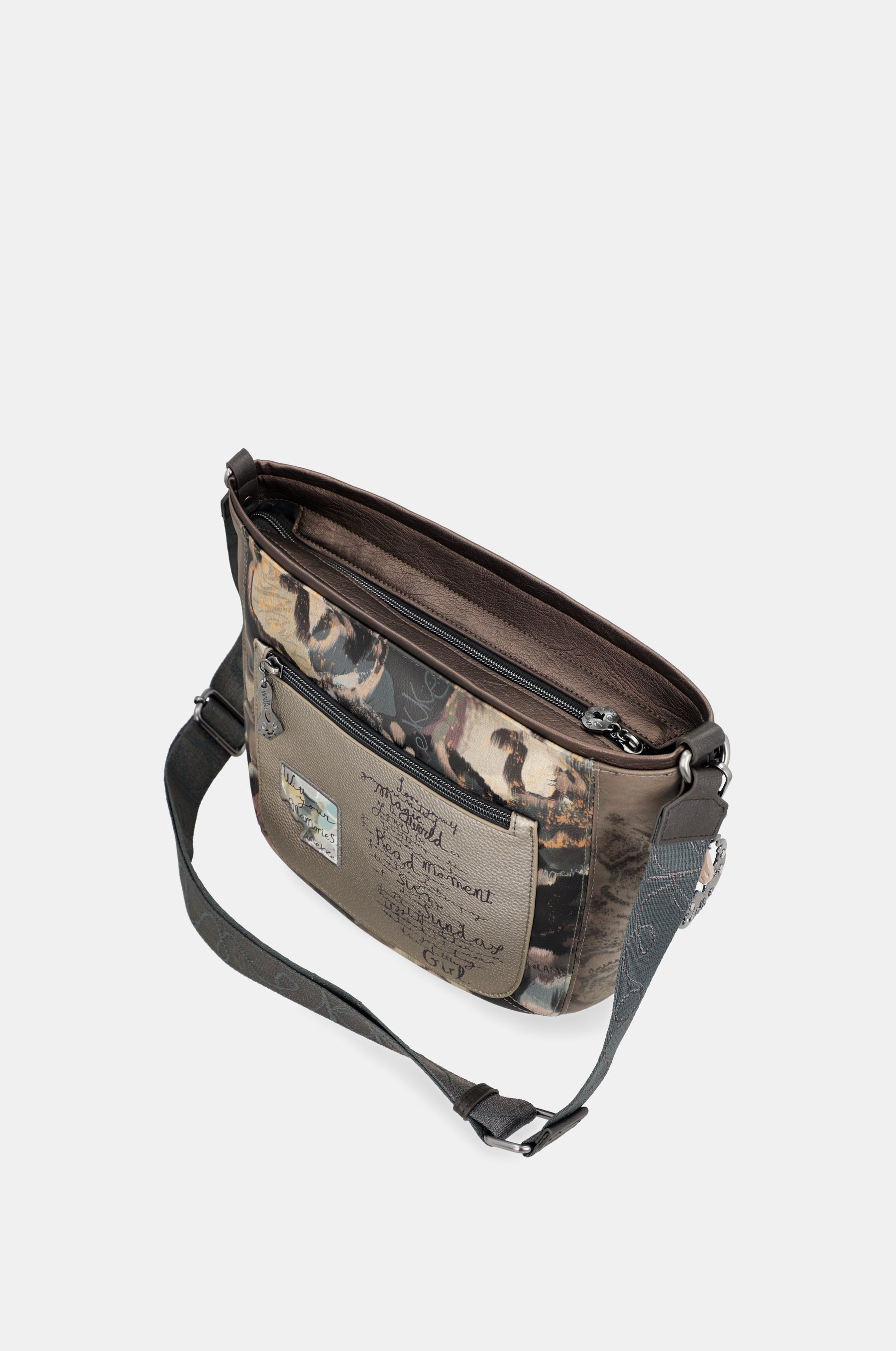 Bandolera mediana ovalada Real
