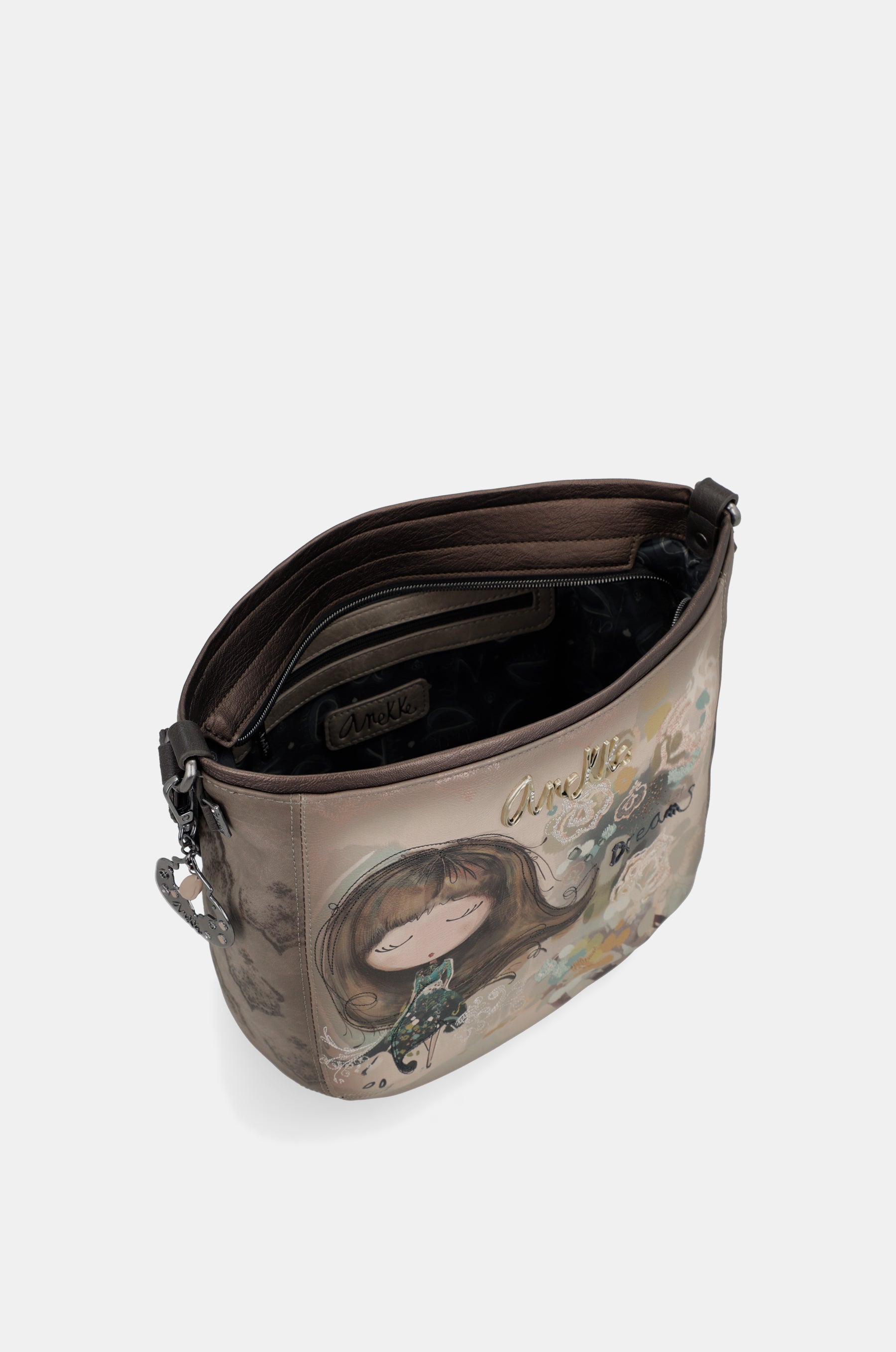 Bandolera mediana ovalada Real