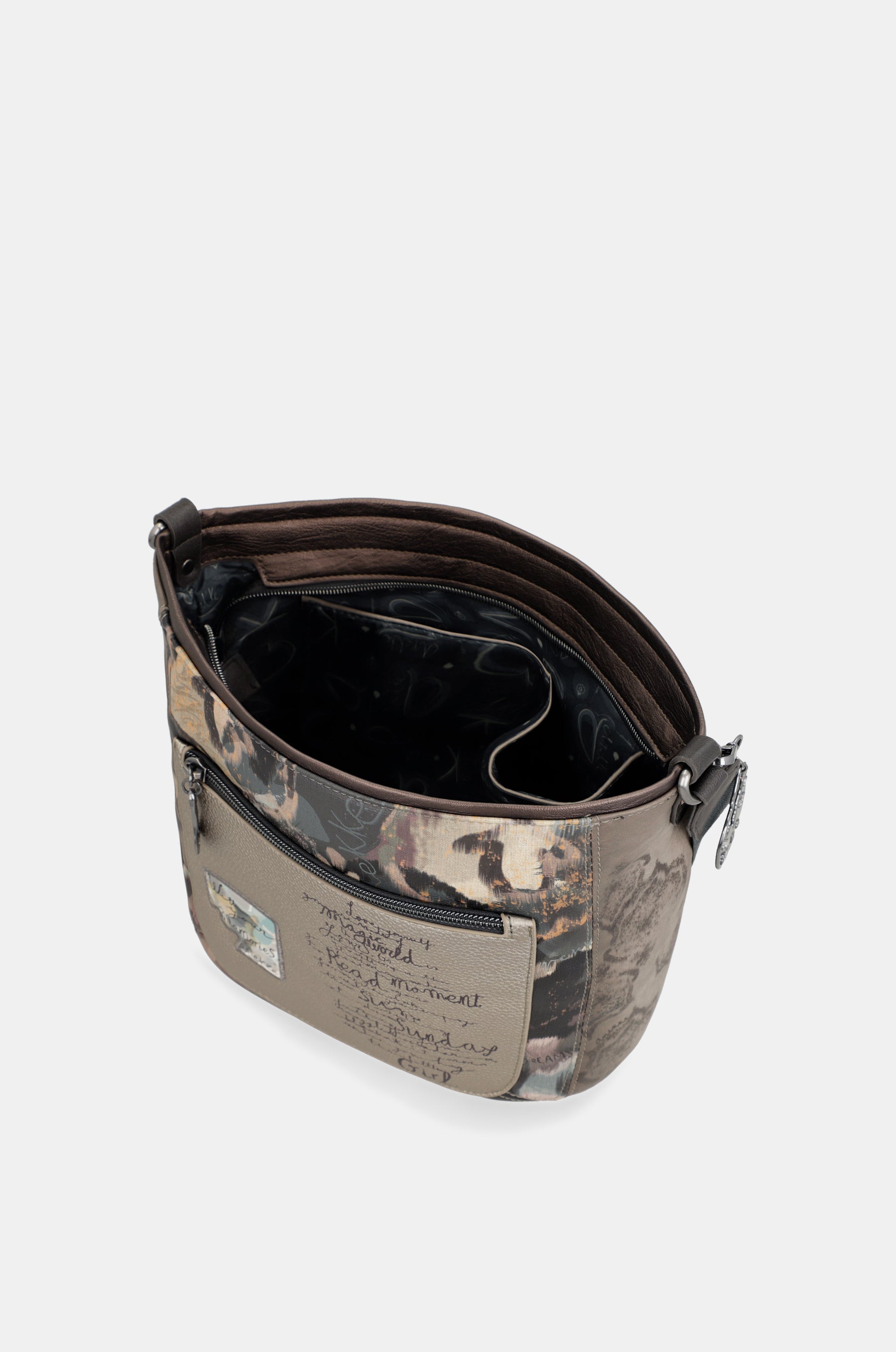 Bandolera mediana ovalada Real