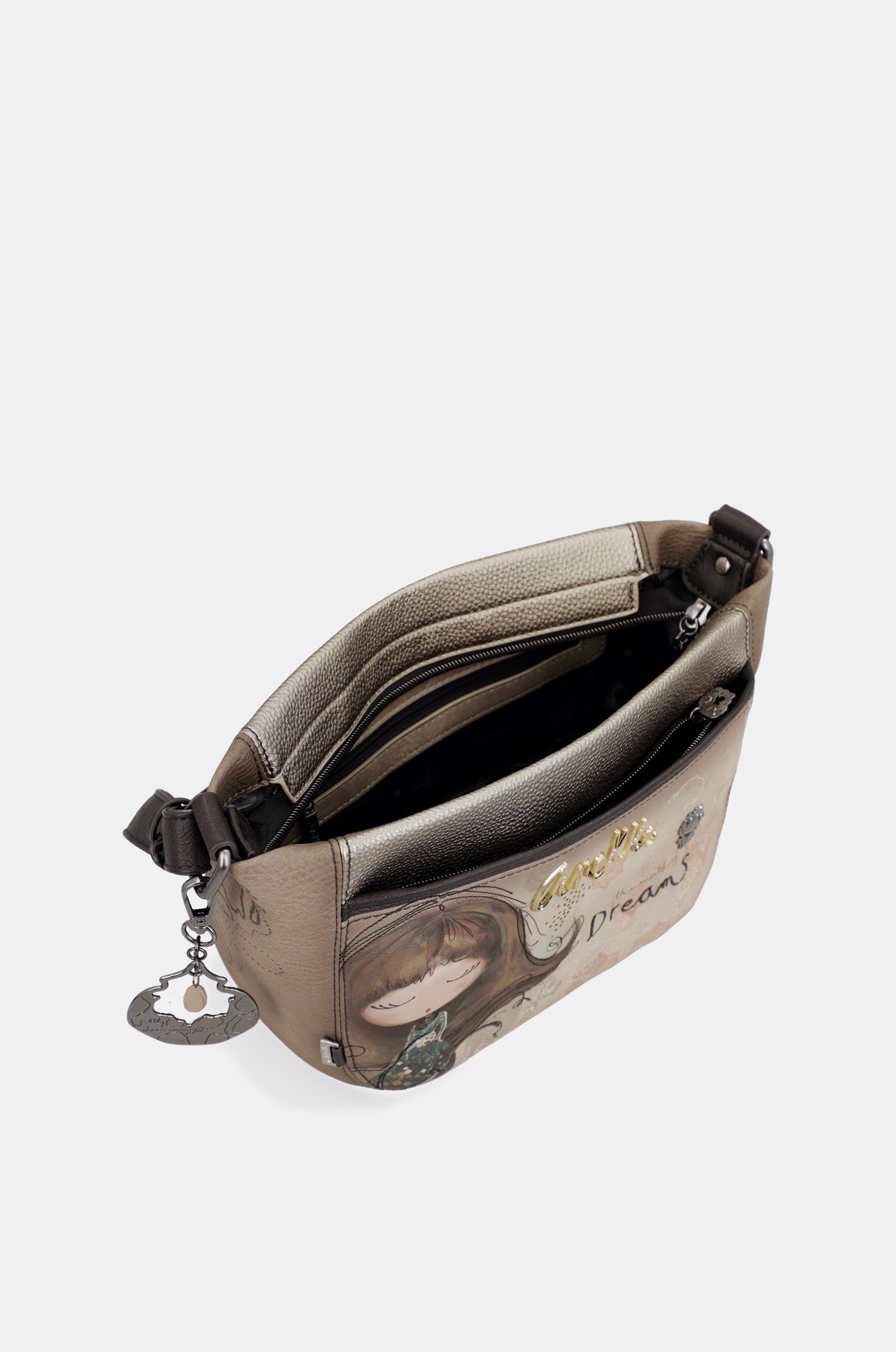 Bandolera pequeña ovalada Real