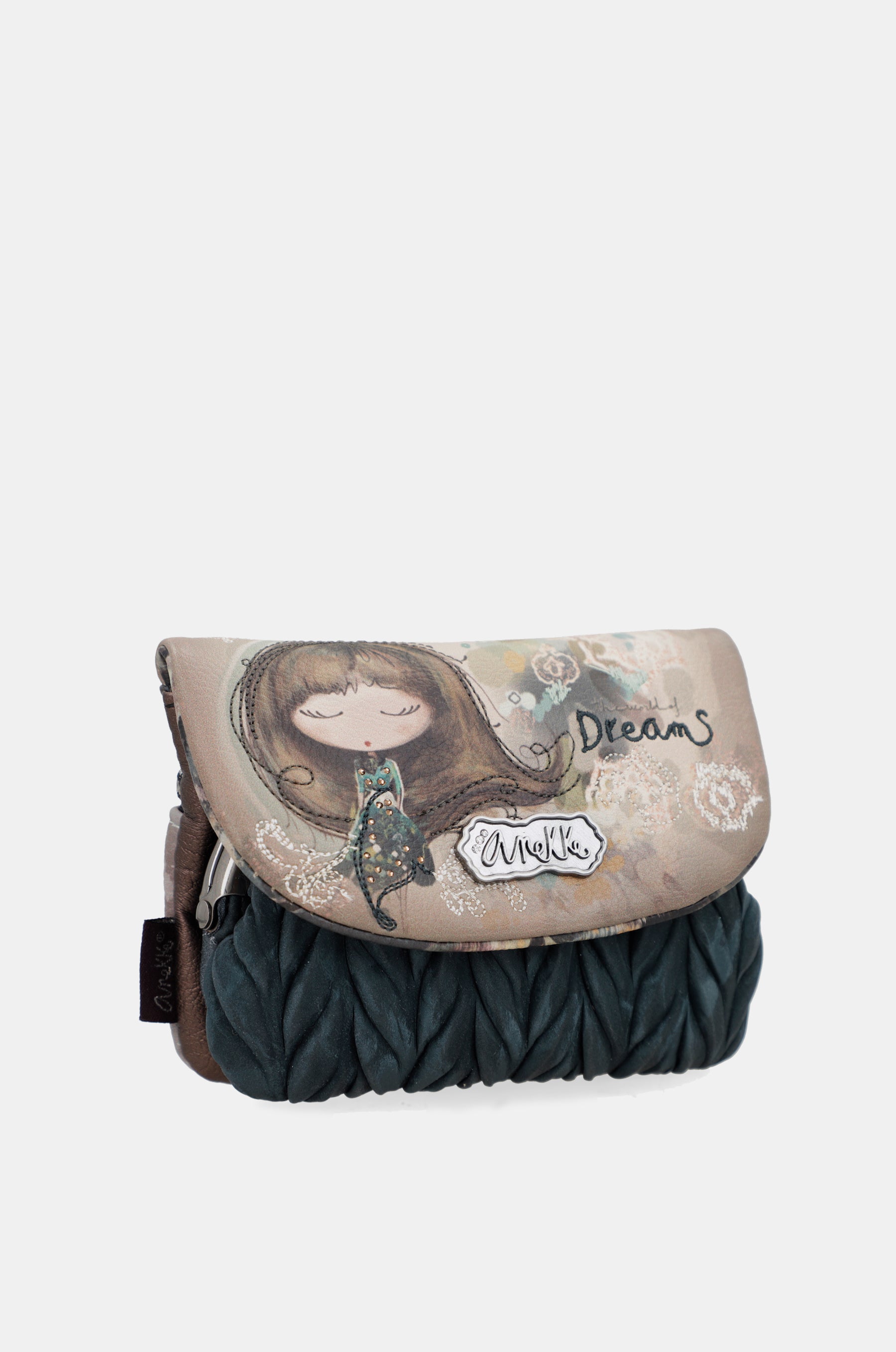 Monedero con solapa Real