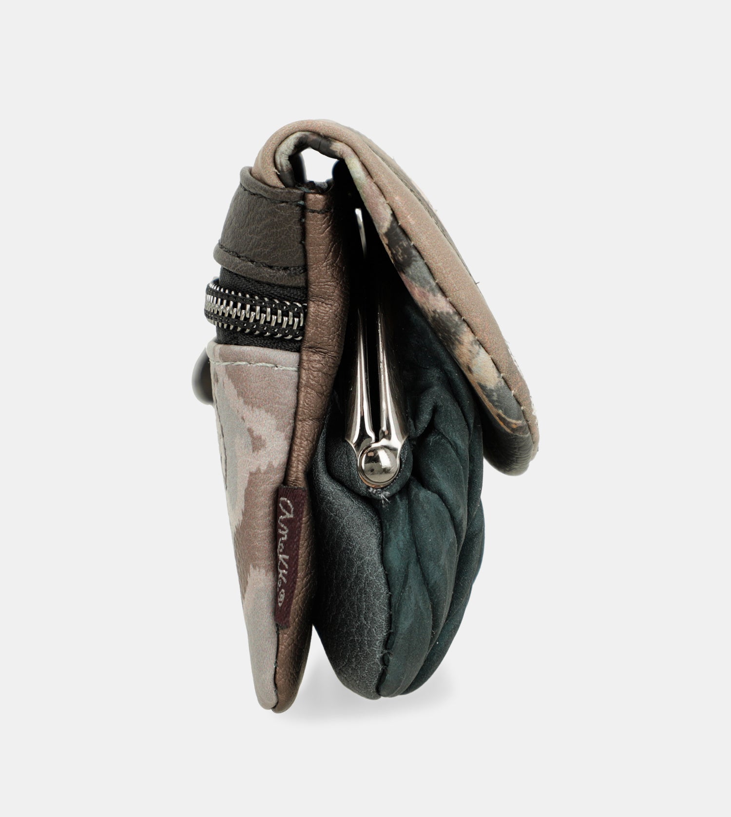 Monedero con solapa Real