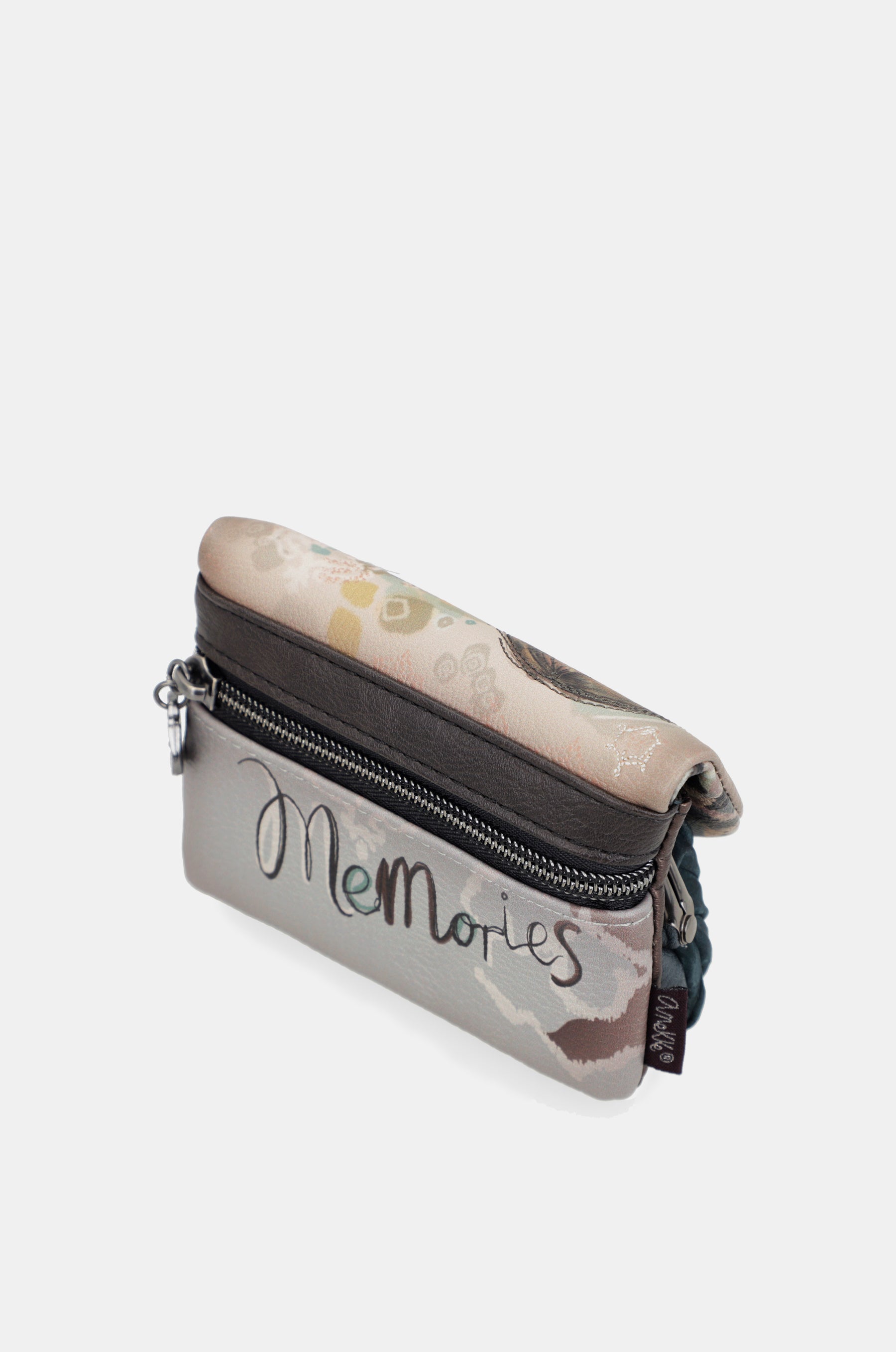 Monedero con solapa Real