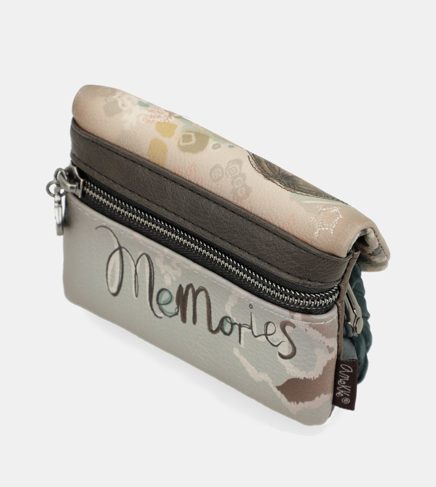 Monedero con solapa Real