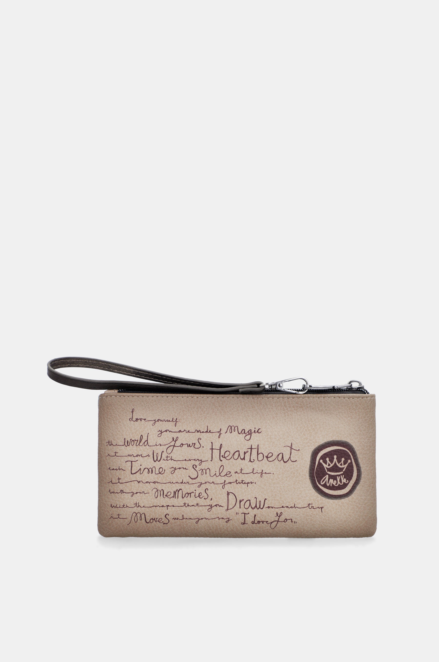 Billetero y bolso de mano Real