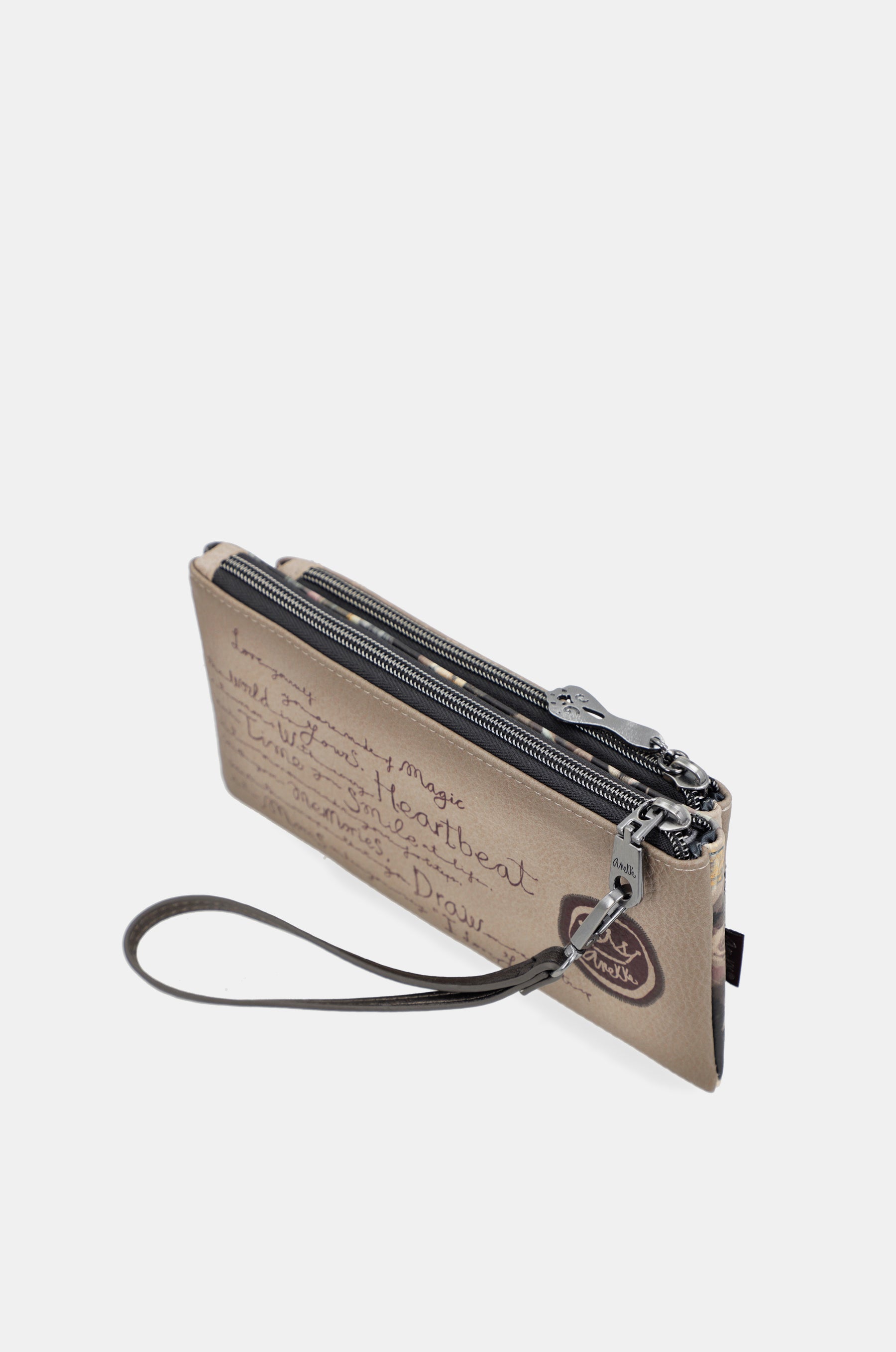 Billetero y bolso de mano Real