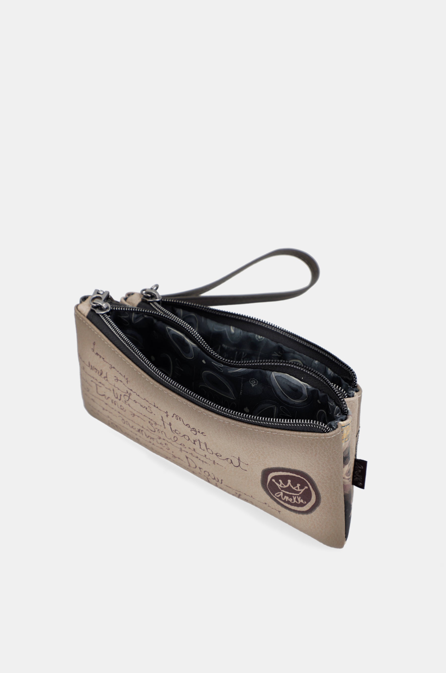 Billetero y bolso de mano Real