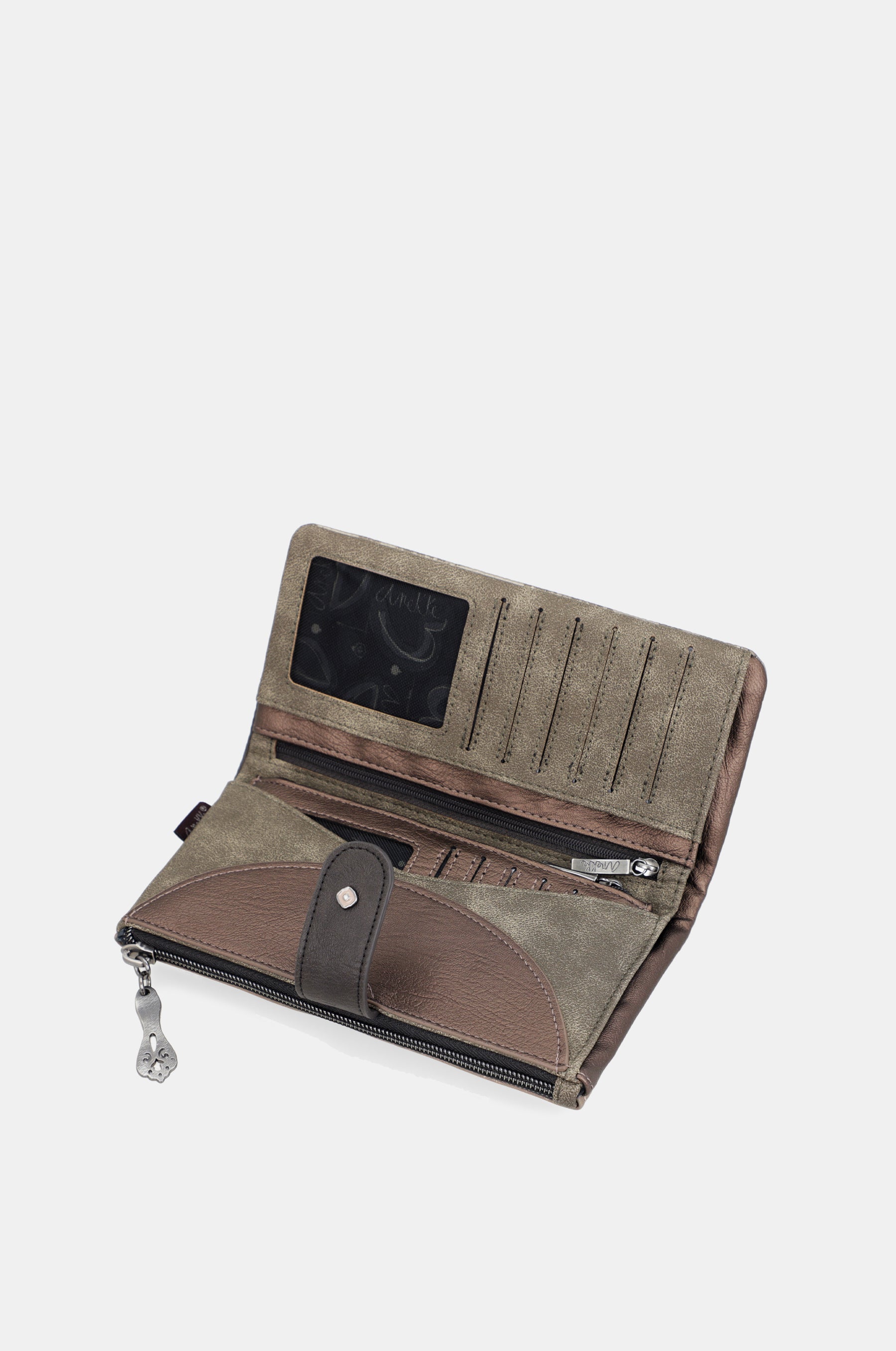 Billetero grande flexible RFID Real