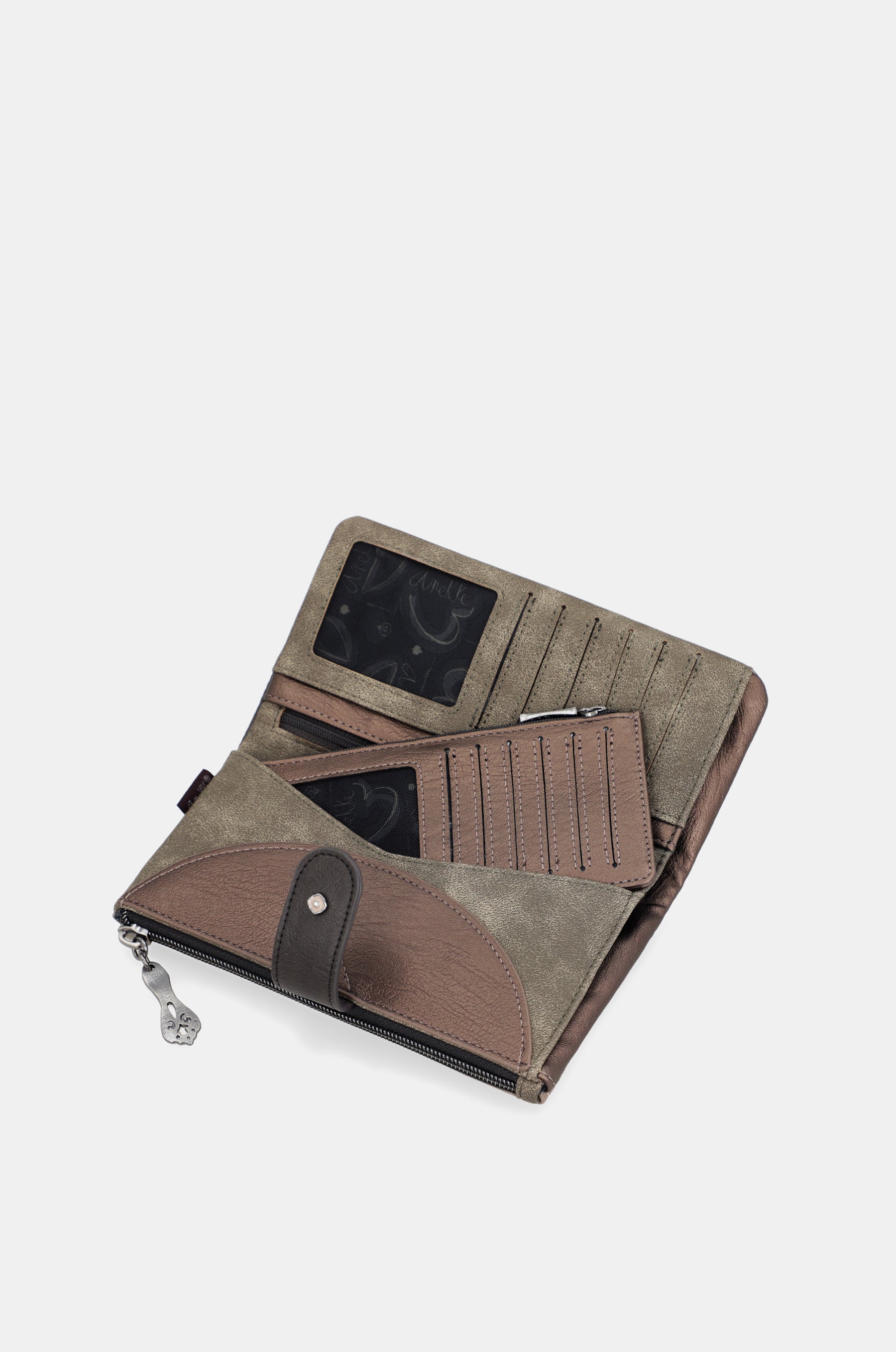 Billetero grande flexible RFID Real