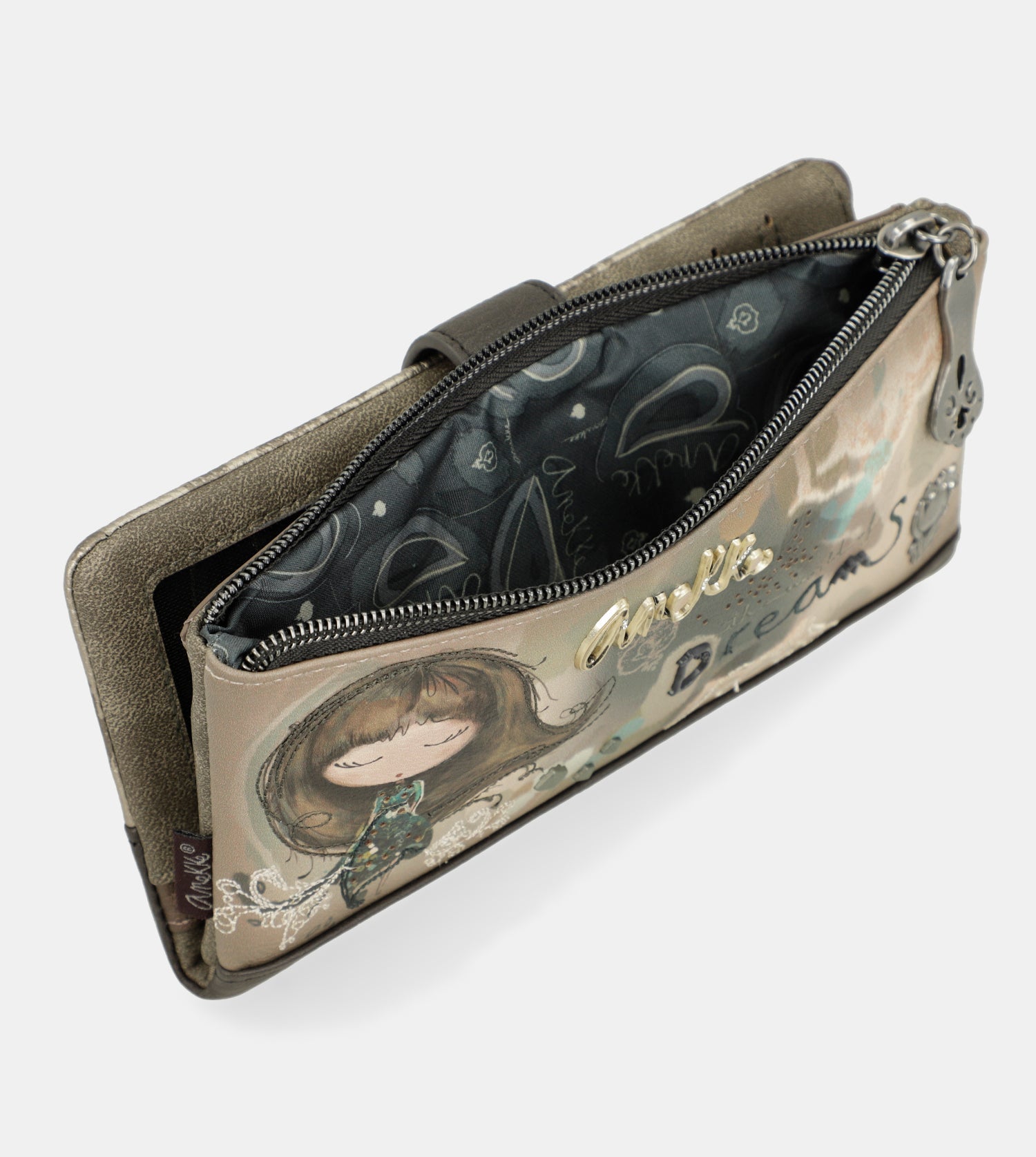 Billetero grande flexible RFID Real