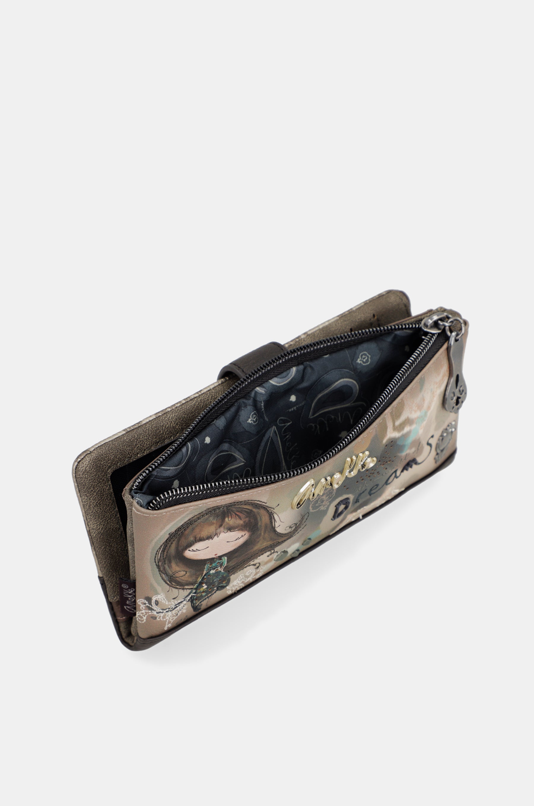 Billetero grande flexible RFID Real