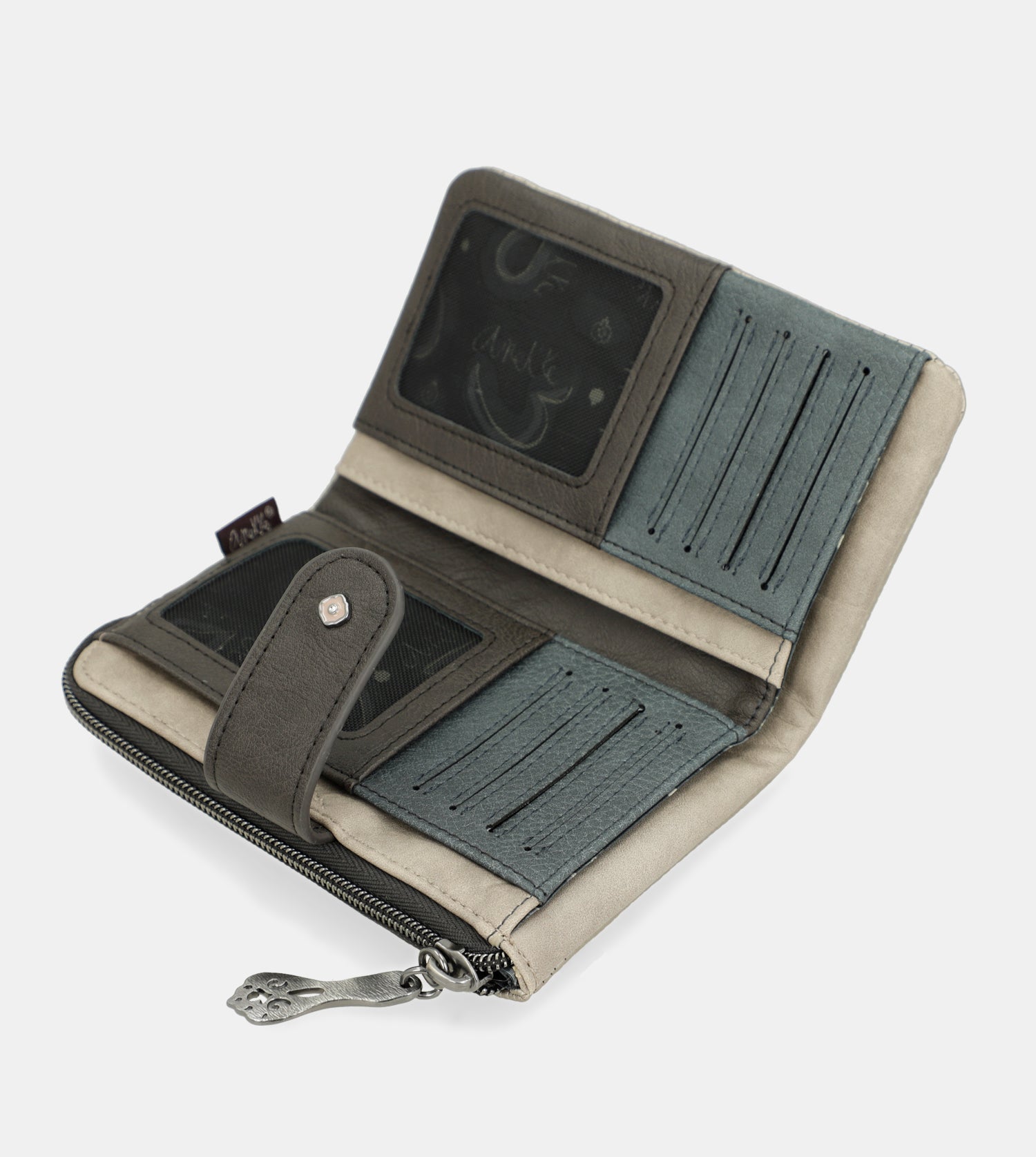 Billetero mediano flexible RFID Real