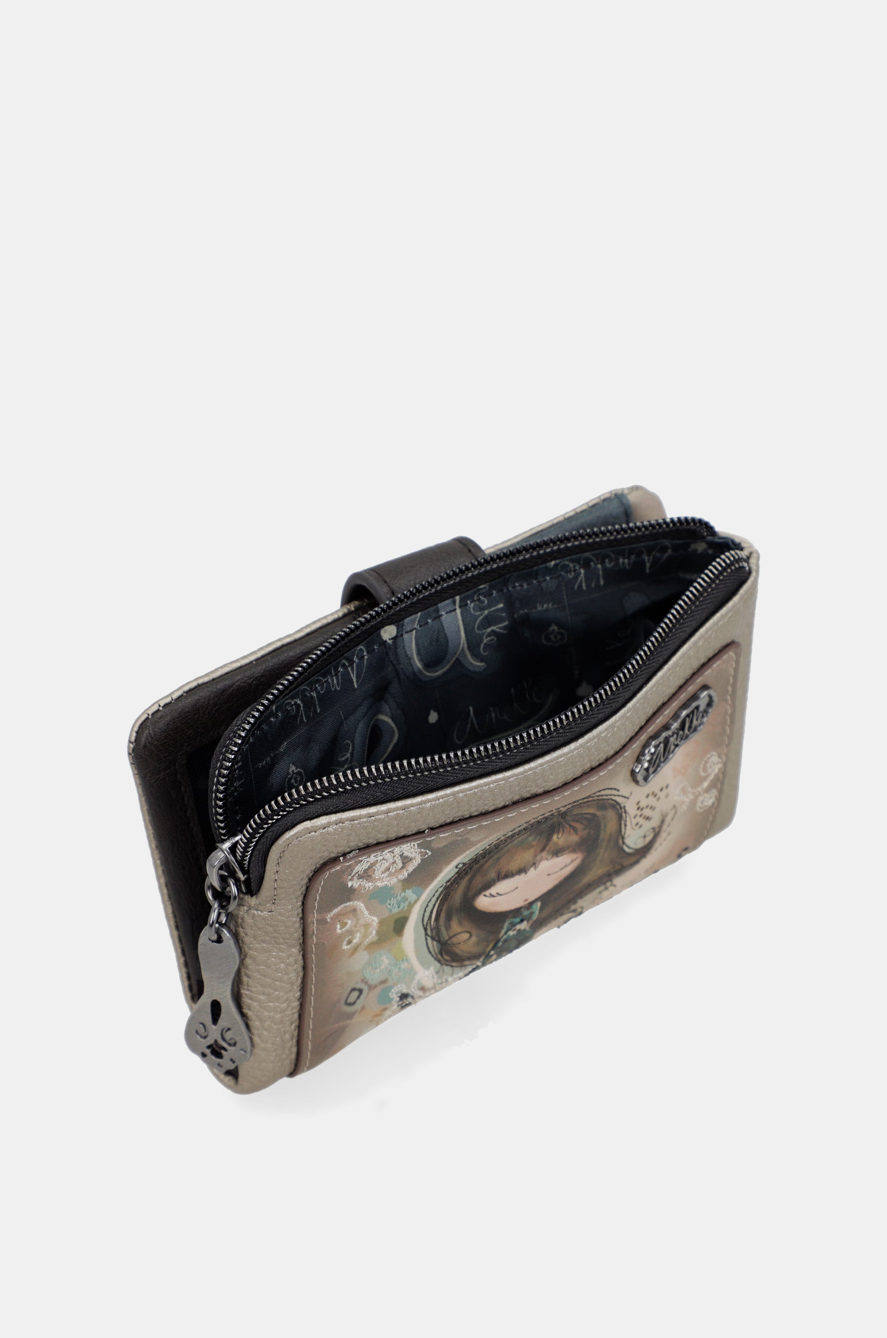 Billetero mediano flexible RFID Real