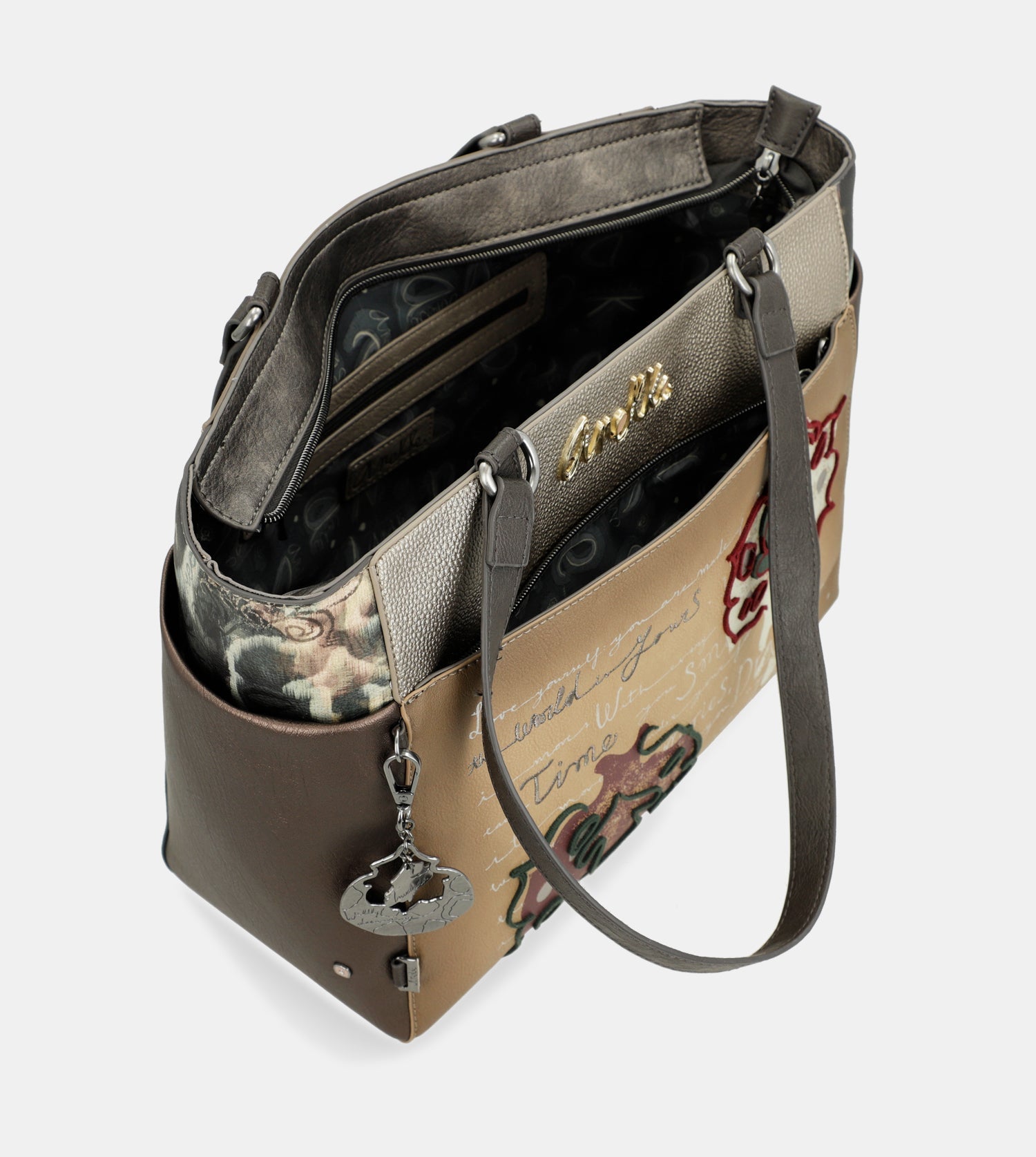 Bolso de hombro grande Manifesto