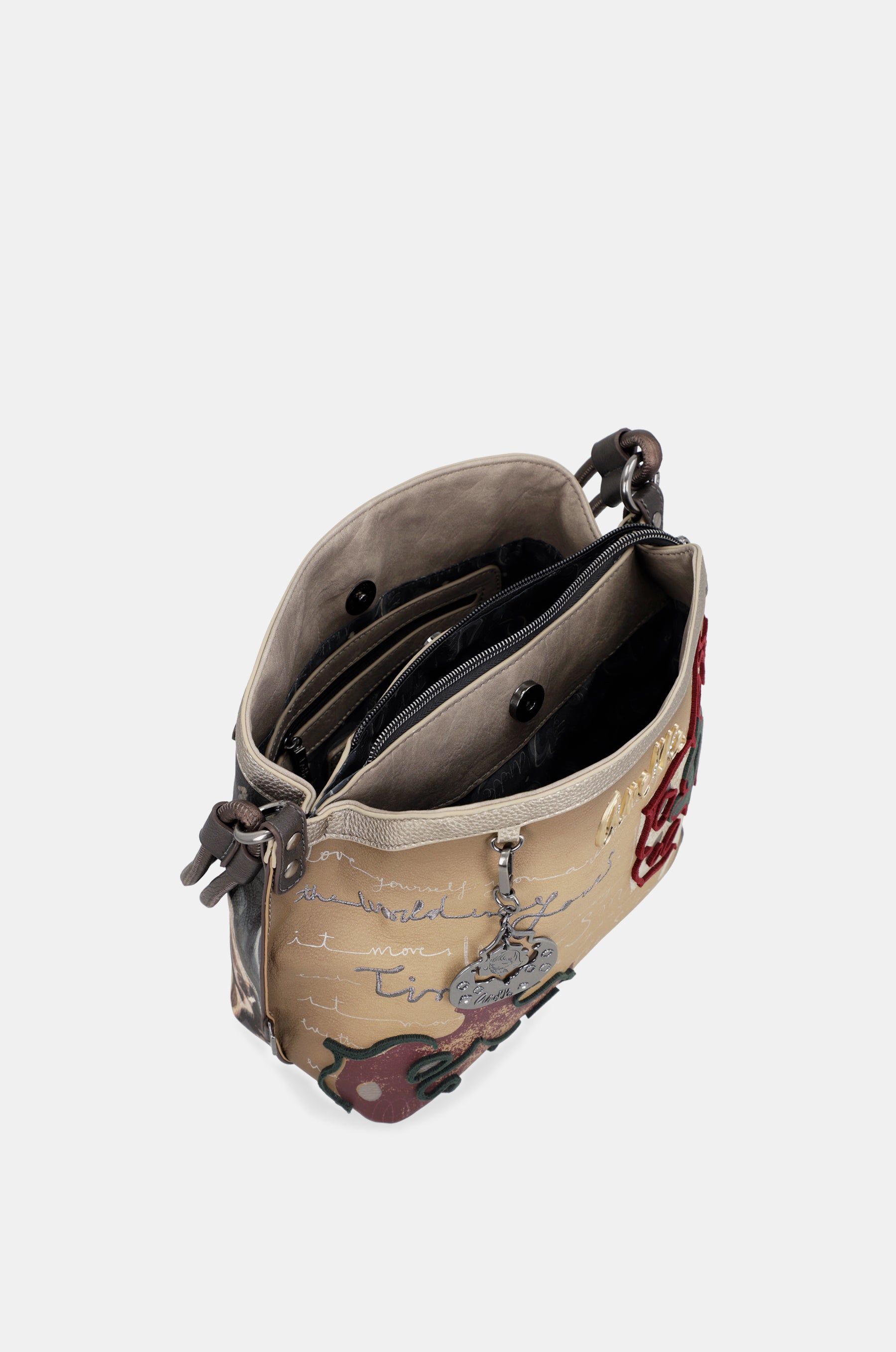 Bandolera triple compartimento Manifesto