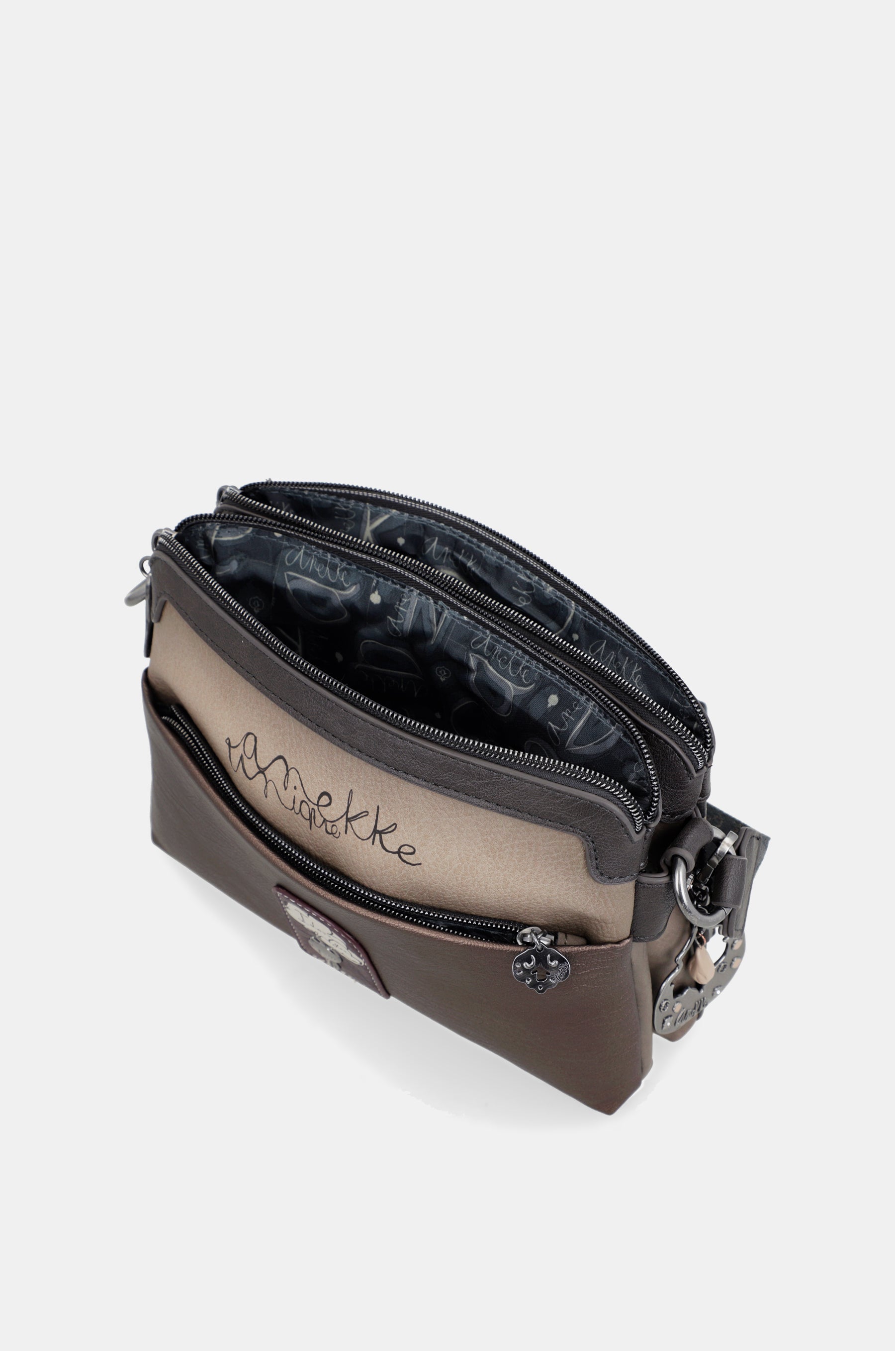 Bandolera doble compartimento Manifesto