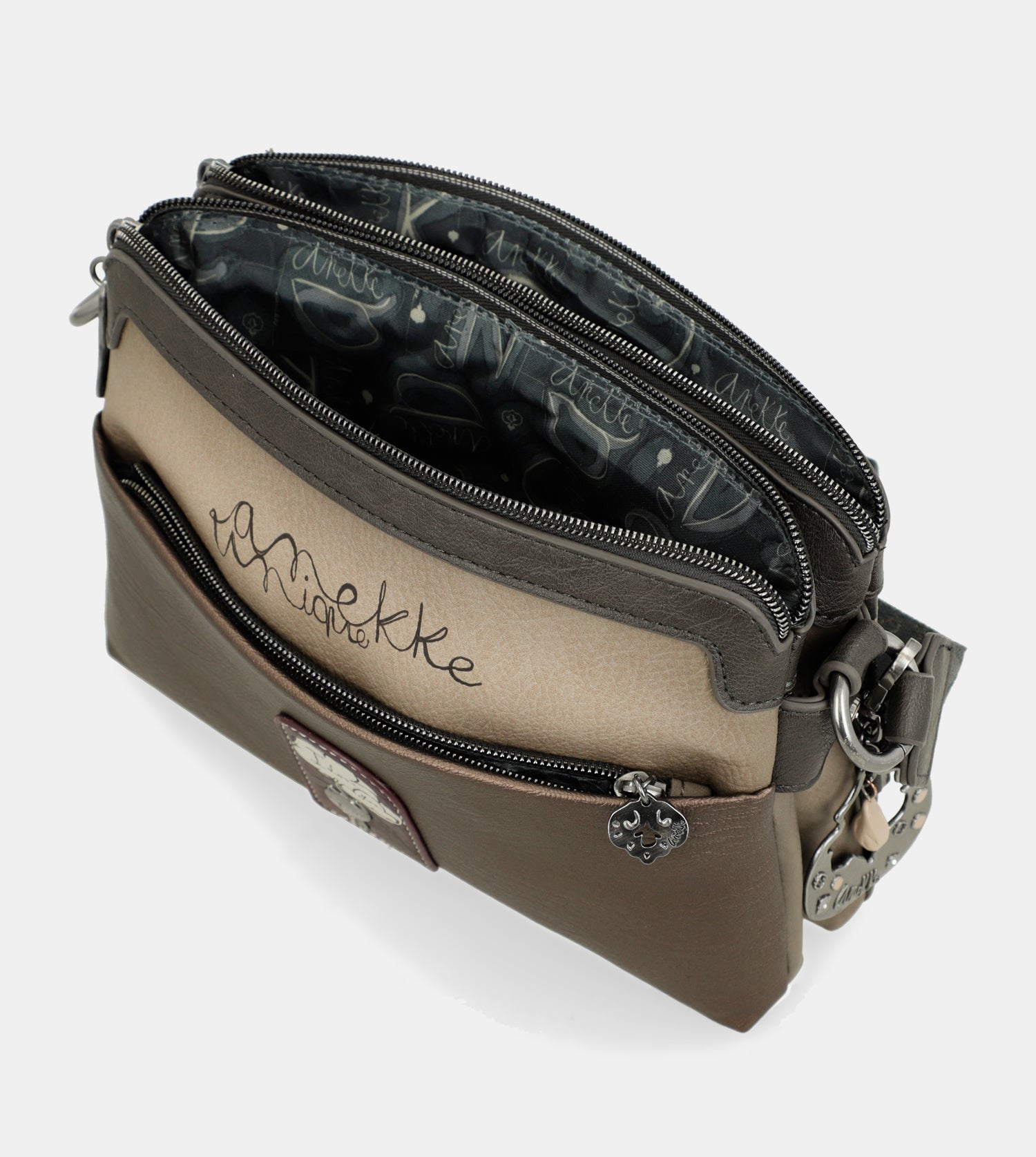 Bandolera doble compartimento Manifesto